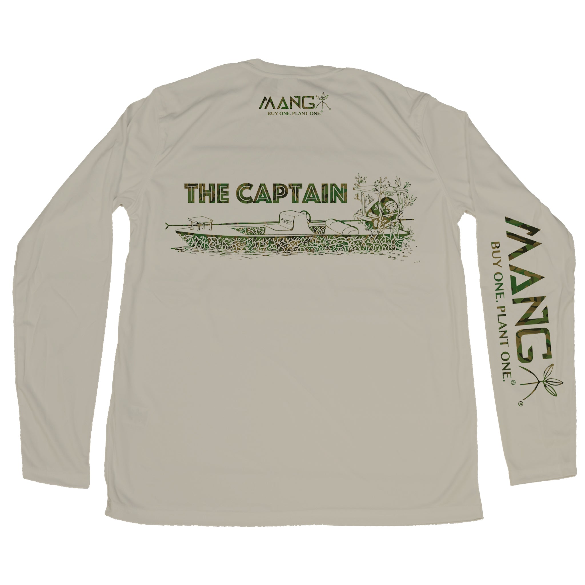 Men's Boat Captain Performance Longsleeve Shirt | MANG Gear