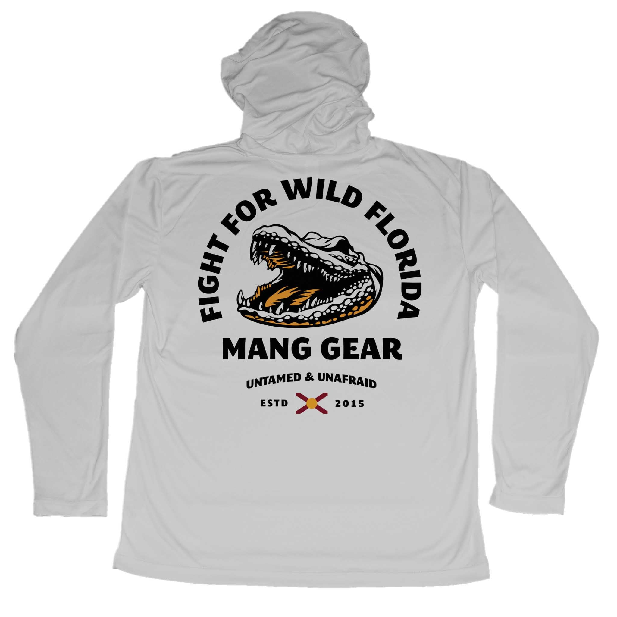 Men's Fight For Wild Florida Gator Sun Hoodie | MANG Gear