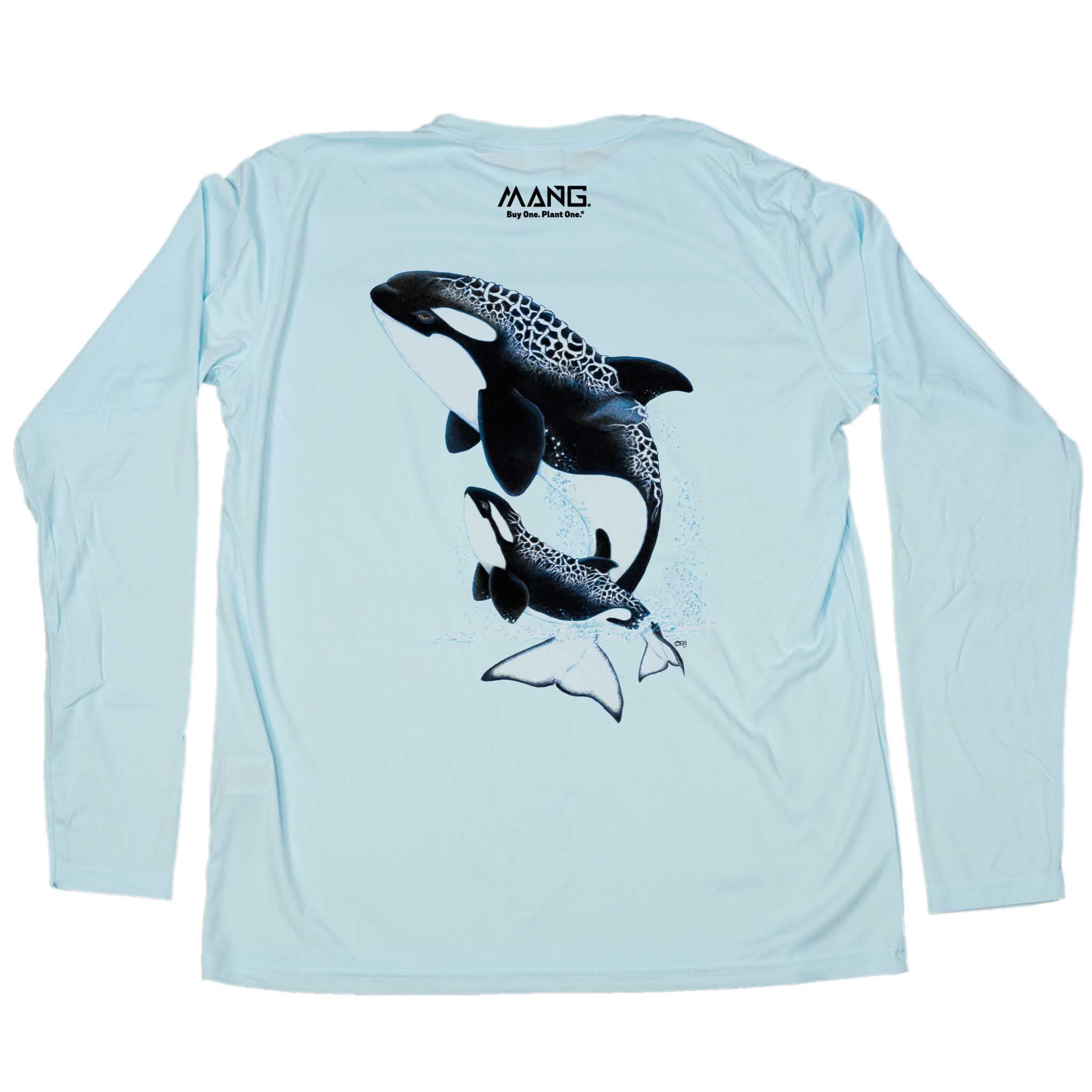 Men's Orca Long Sleeve UPF 50 Sun Shirt | MANG Gear