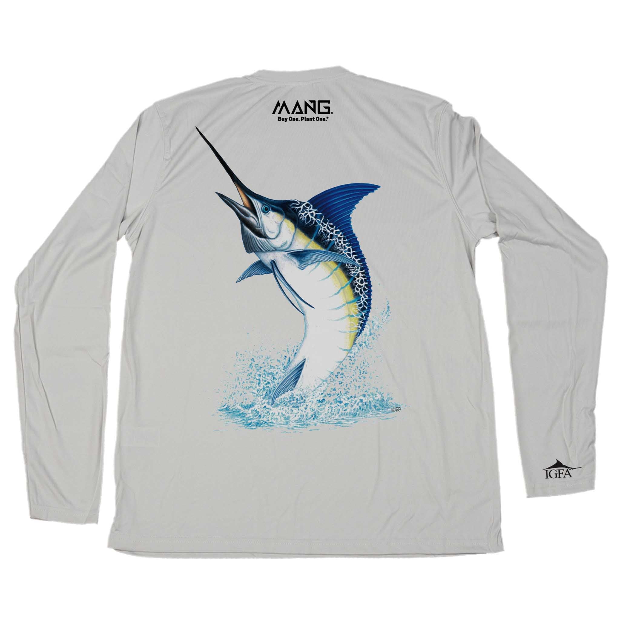 Men's IGFA Blue Marlin Long Sleeve UPF 50 Sun Shirt