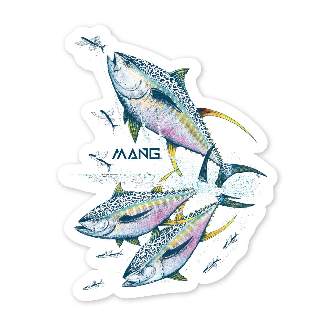 Yellowfin Tuna Sticker | MANG Gear