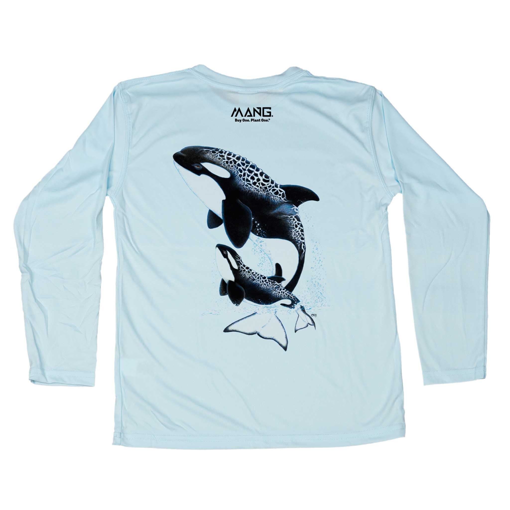 Youth Orca Long Sleeve UPF 50 Sun Shirt | MANG Gear