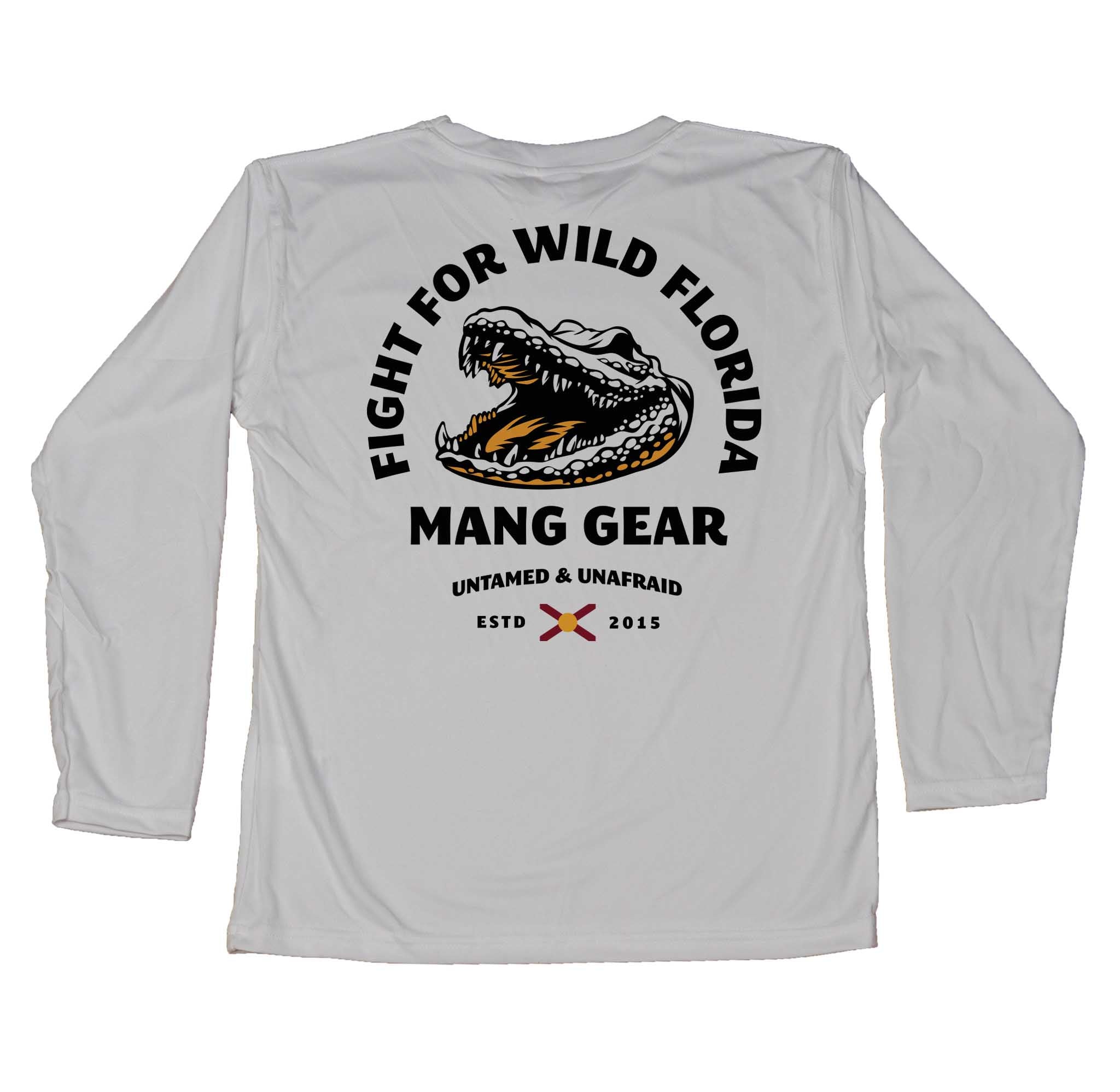 gator gear Youth Fight For Wild Florida Gator Long Sleeve Sun Shirt