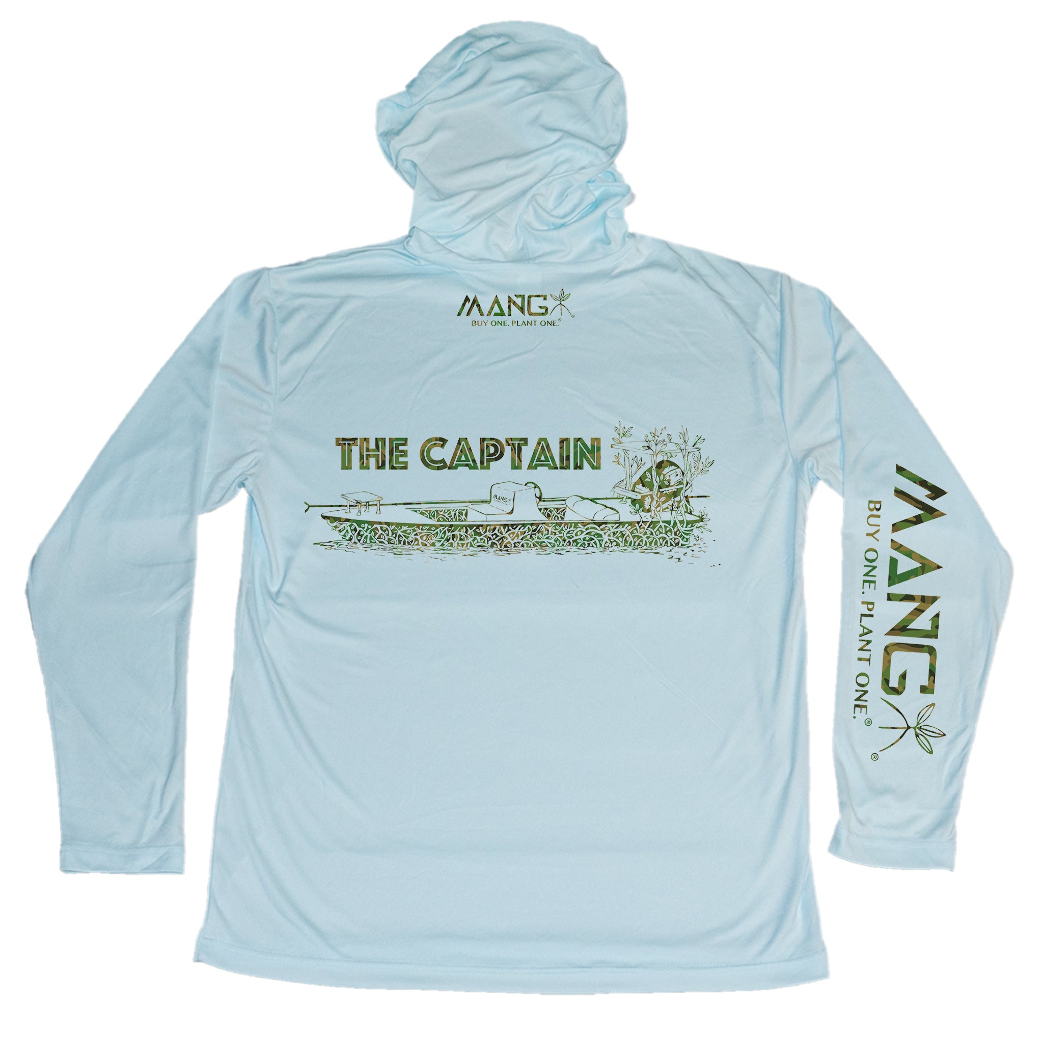 MANG The Captain Hoodie - XS-Arctic Blue