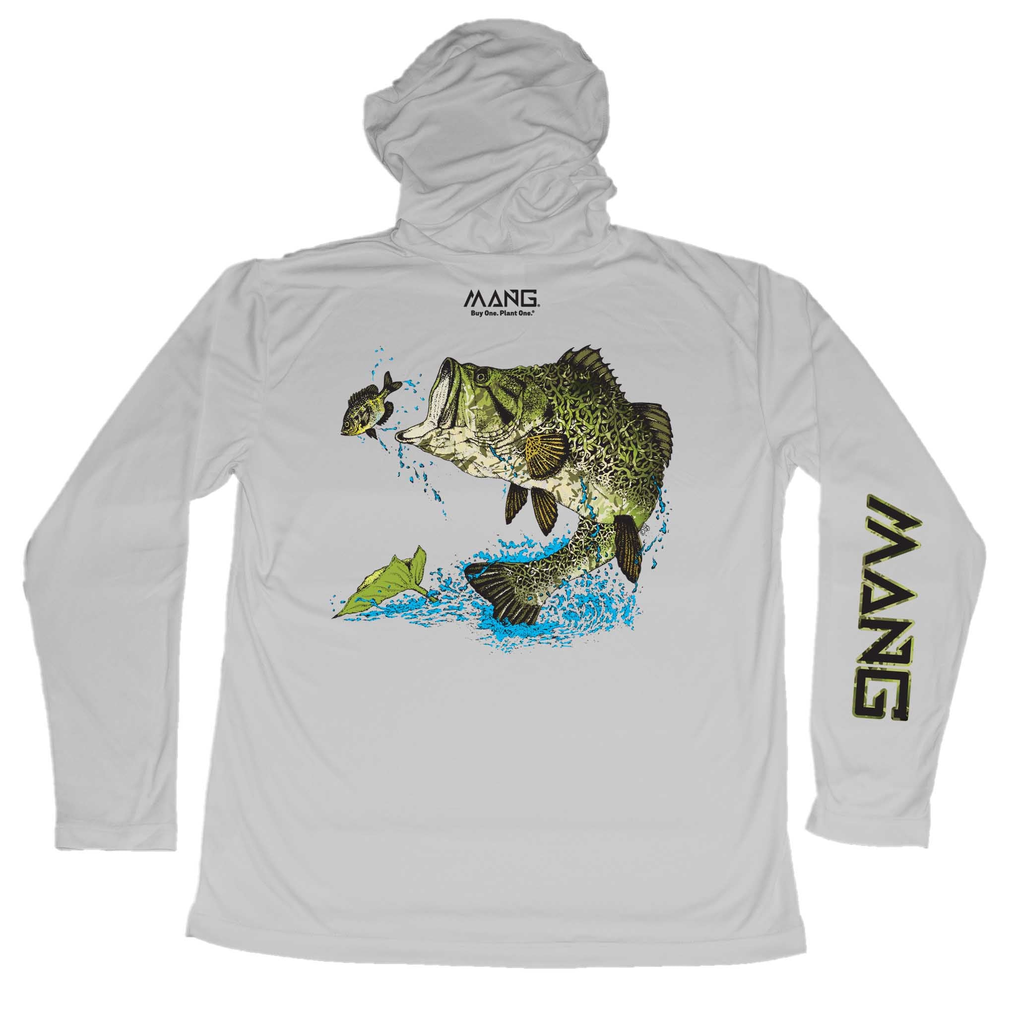 Savage Angler Bass Series Men's Long Sleeve Performance Hoodie » Savage  Angler