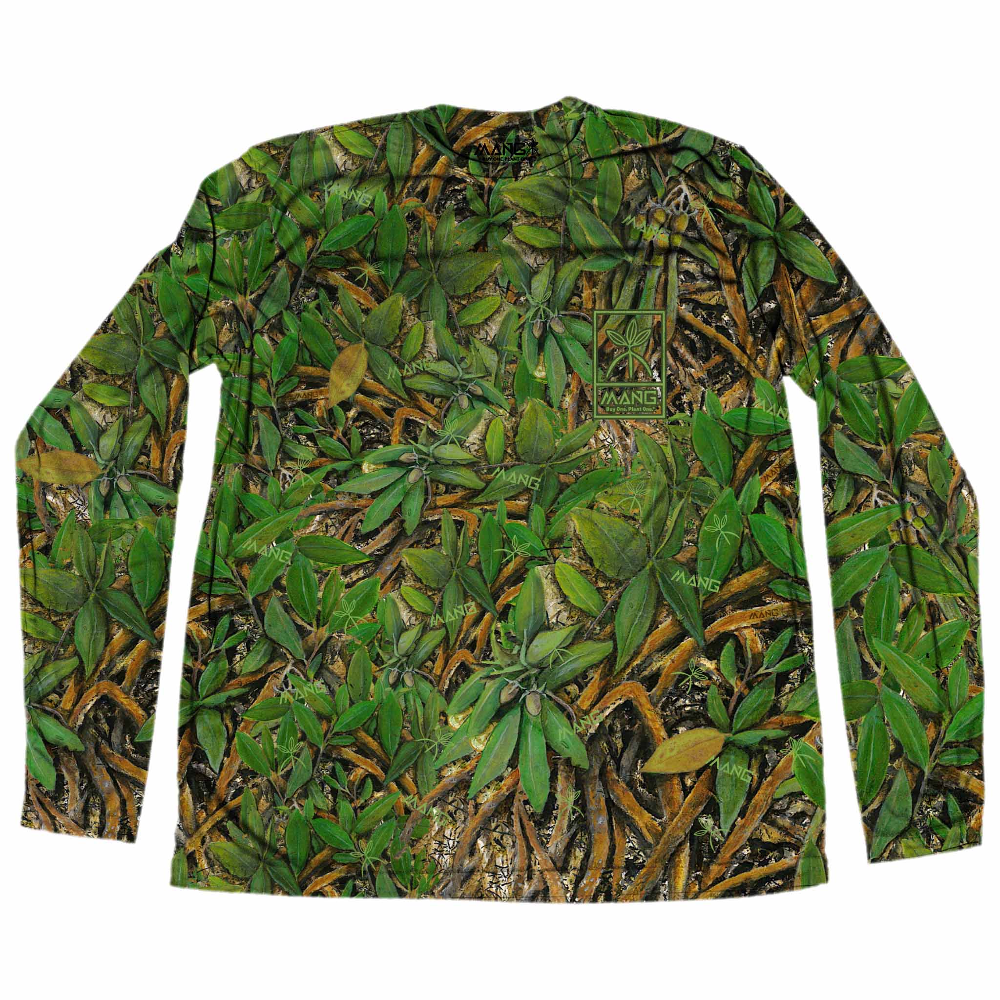 Men's OG Mangrove Camouflage Performance Longsleeve Shirt | MANG Gear