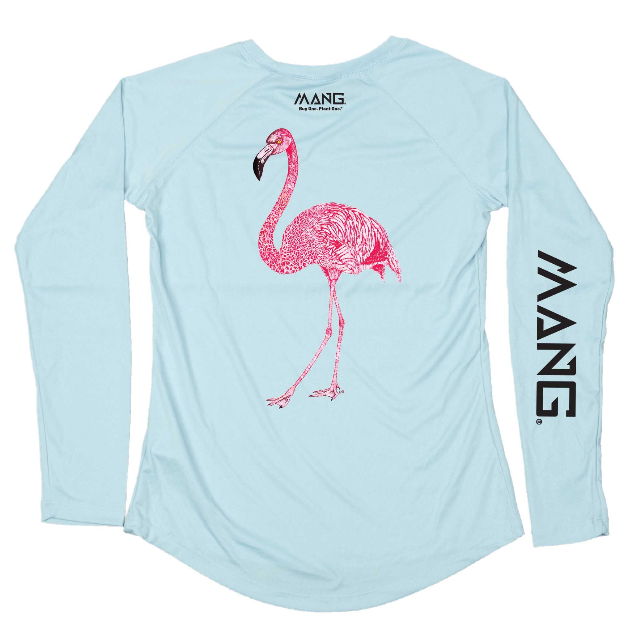 MANG Flamingo MANG - Women's - LS - XS-Arctic Blue