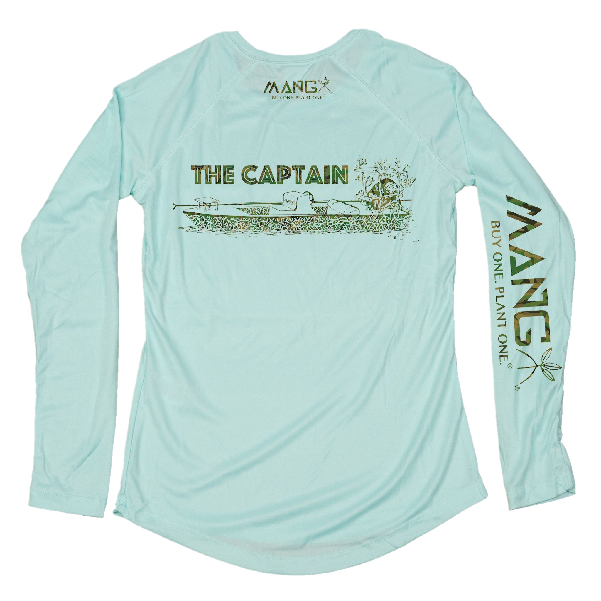 MANG The Captain - Women's - LS - XS-Seagrass