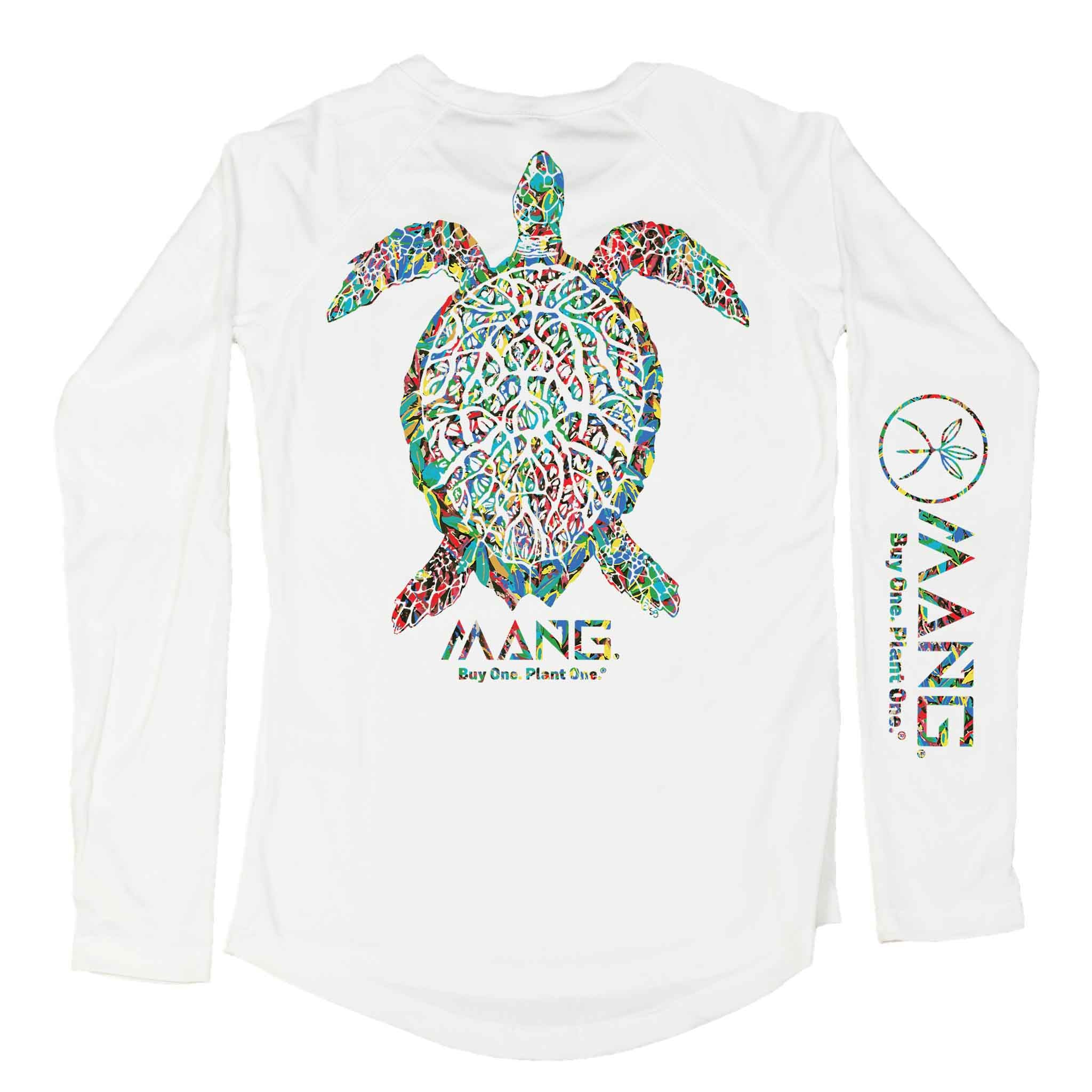 MANG Planting Hope Turtle Women's LS - XL / Seagrass