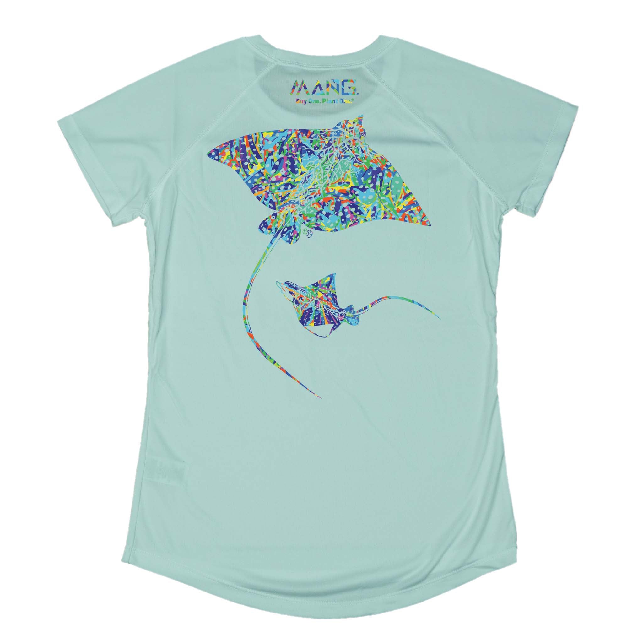 Women's Daze Eagle Ray Performance Shortsleeve Shirt | MANG Gear