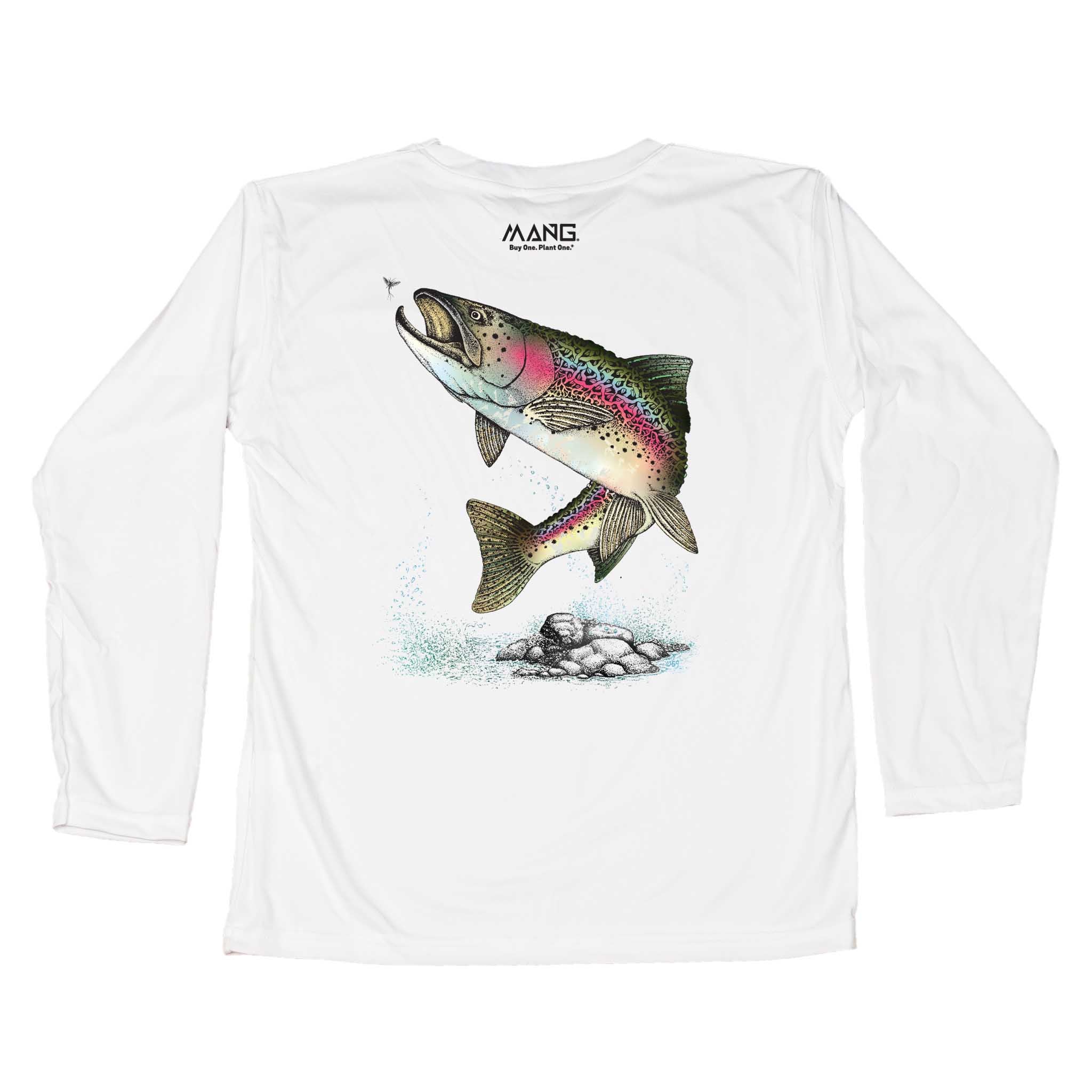 MANG Rainbow Trout MANG - Youth - YS-White