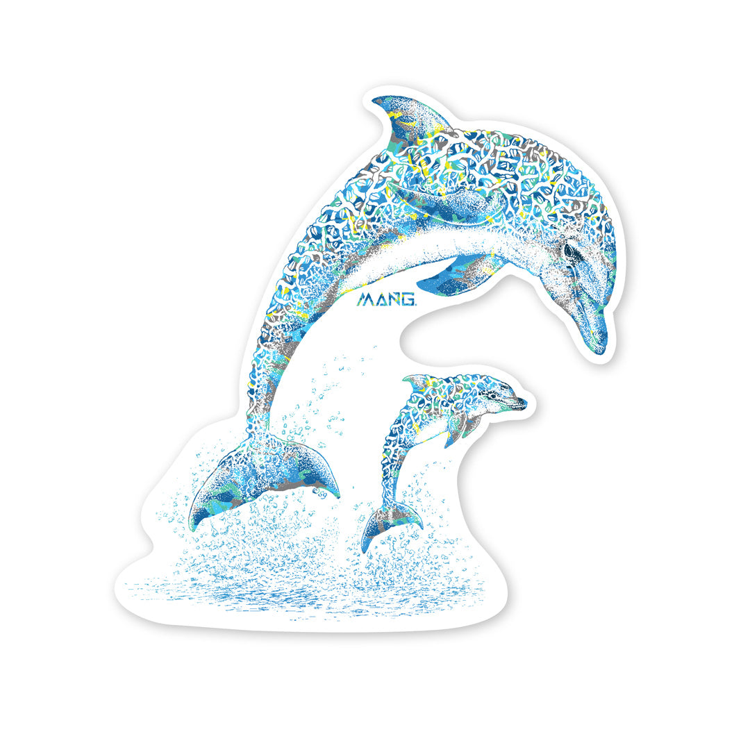 MANG Dolphin MANG - Sticker - -