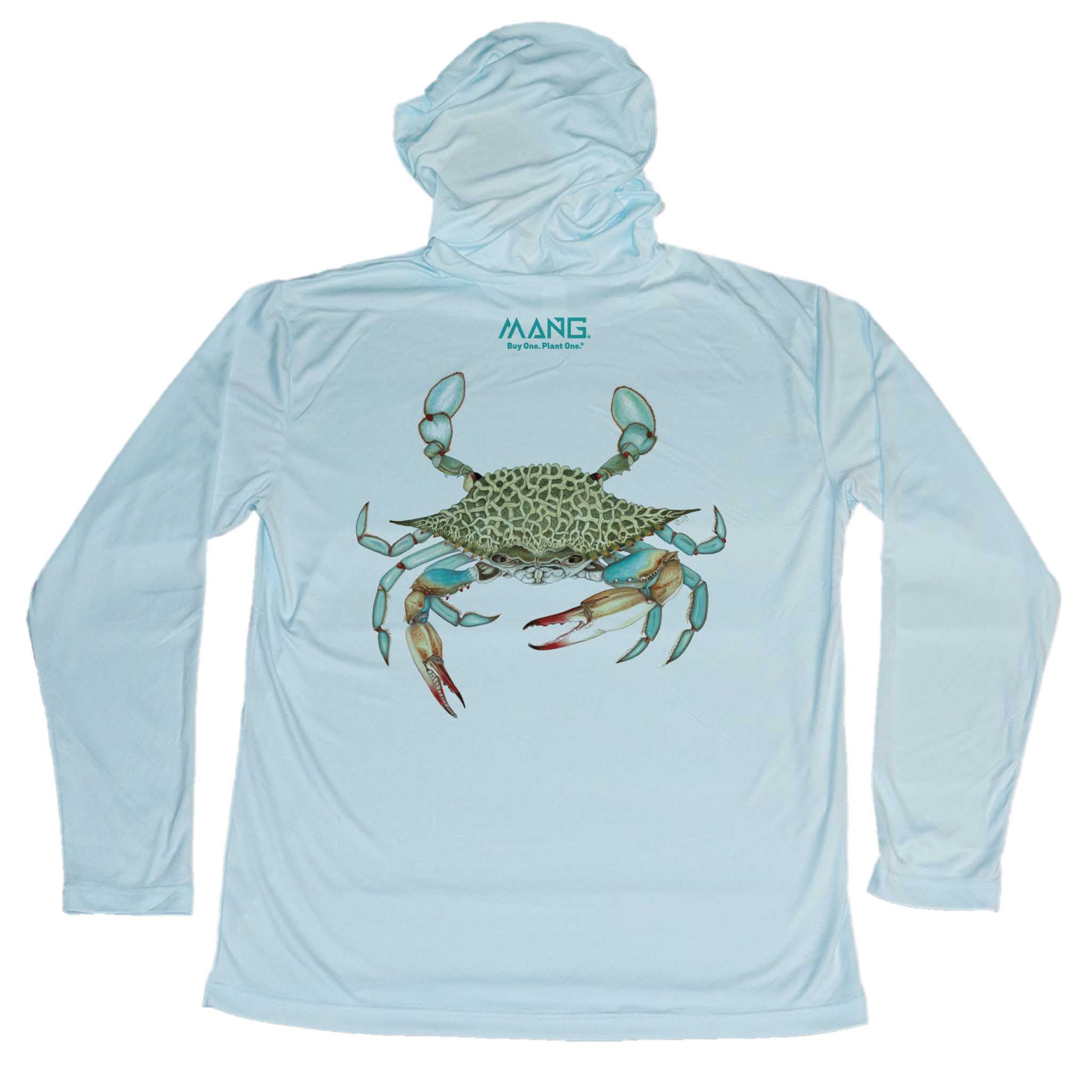 MANG Blue Crab MANG - Youth - Hoodie - YXS-Arctic Blue