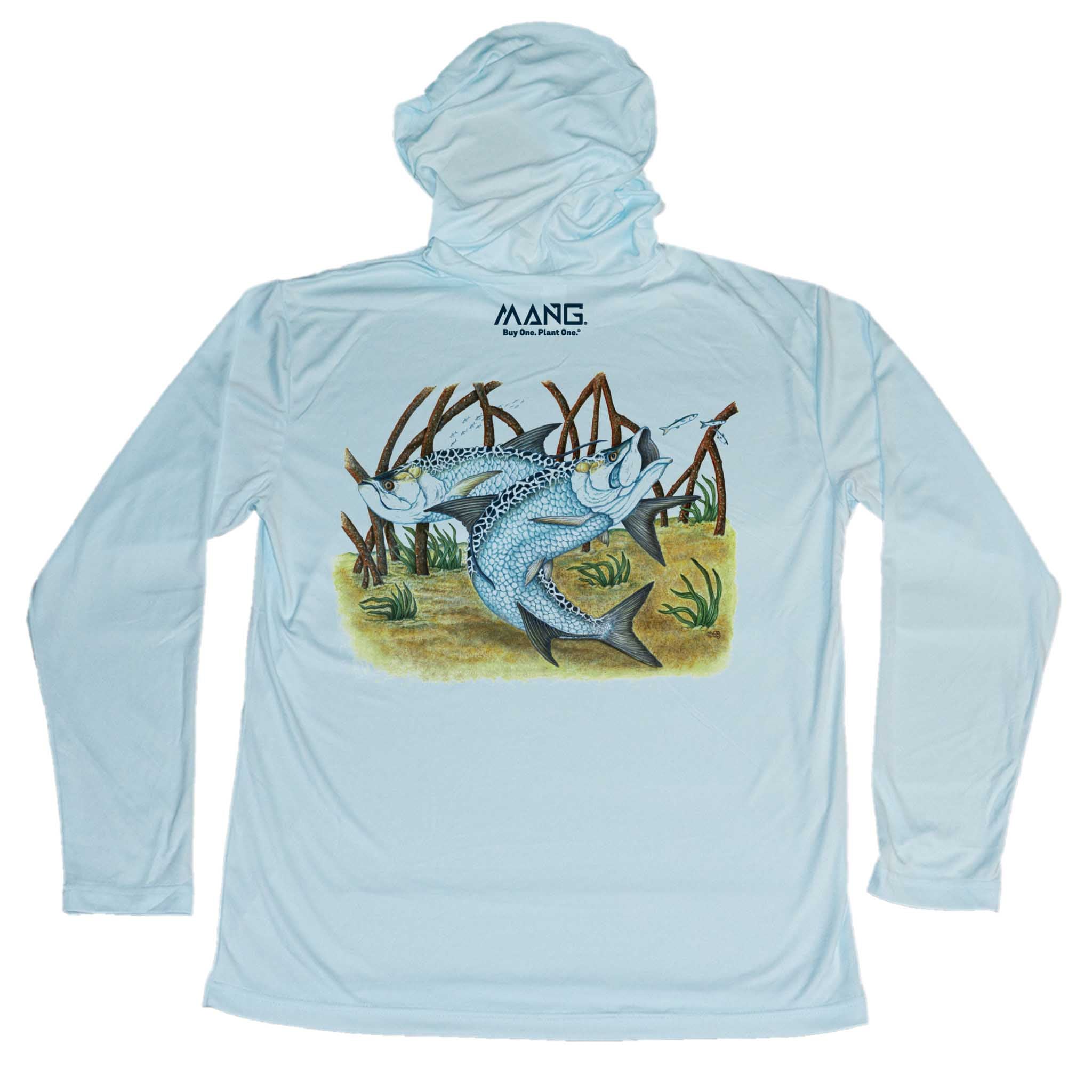 MANG Tarpon School MANG Premium Hoodie - S-Arctic Blue