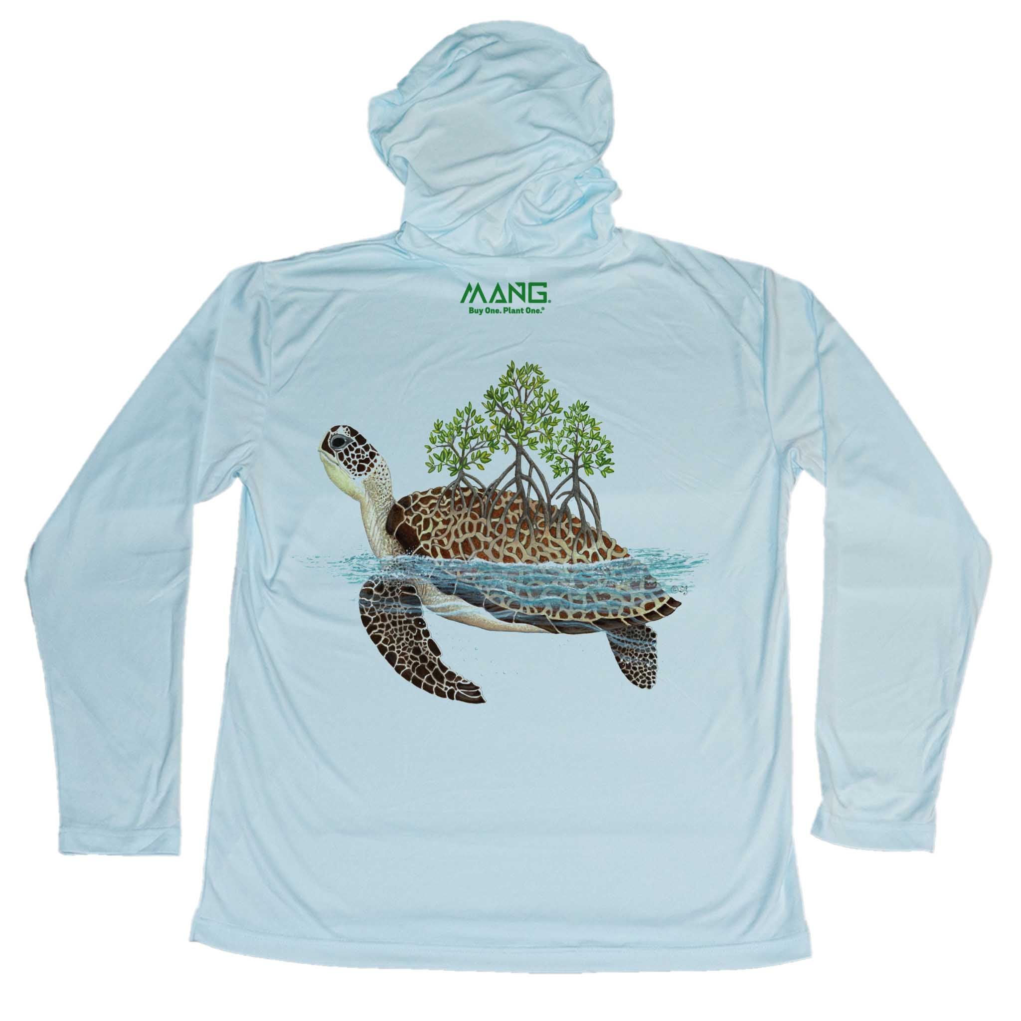Men's Shell Grove Turtle UPF 50 Sun Hoodie | MANG Gear