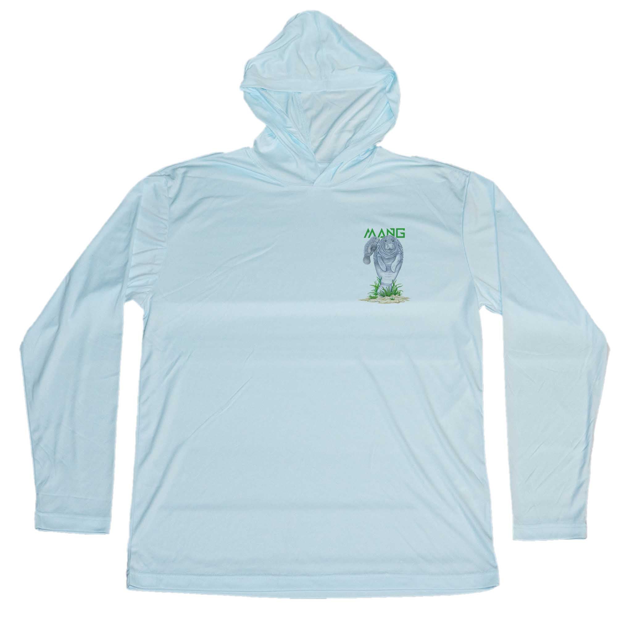 Men's Mamma Manatee UPF 50 Sun Hoodie | MANG Gear