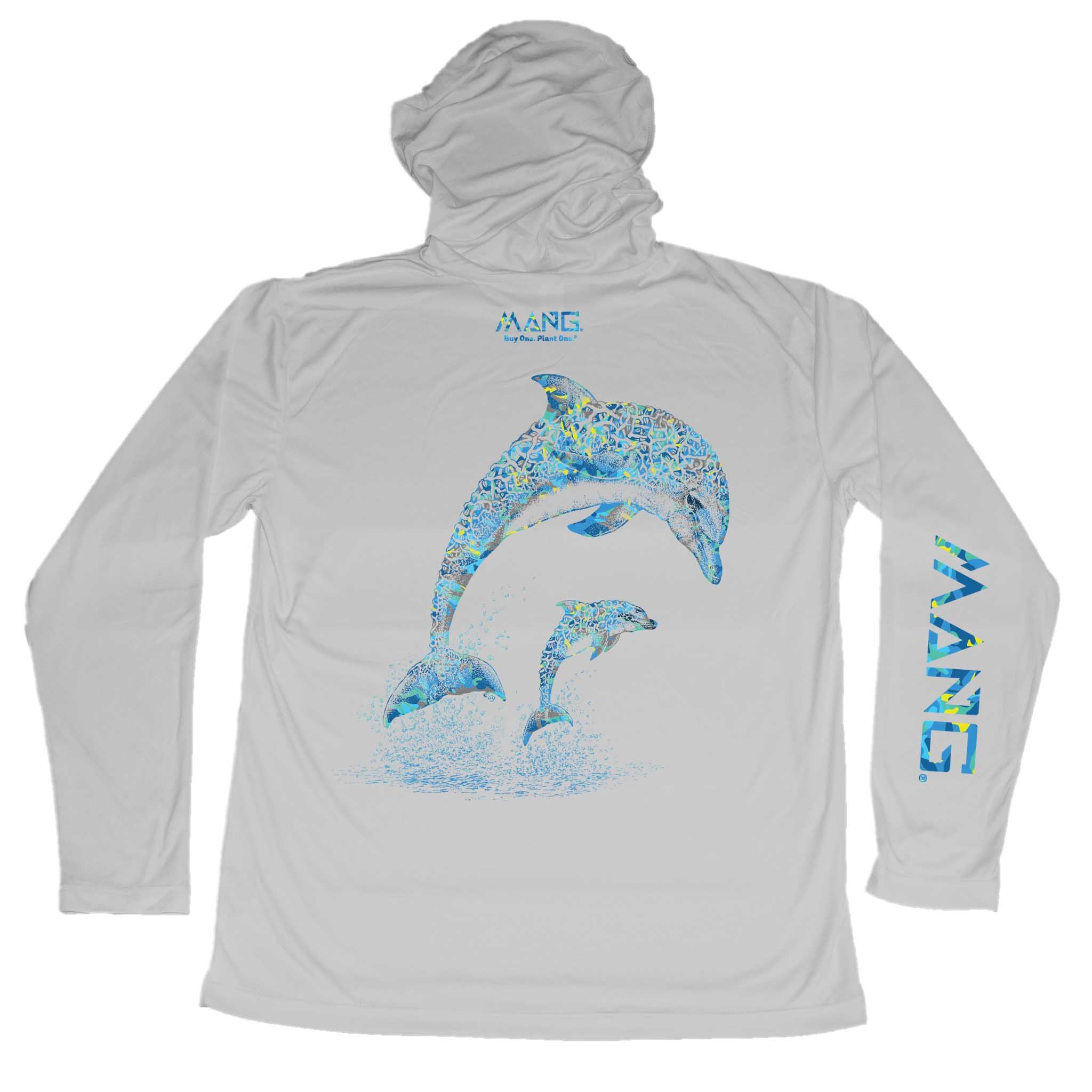 MANG Dolphin MANG Hoodie - XS-Pearl Grey
