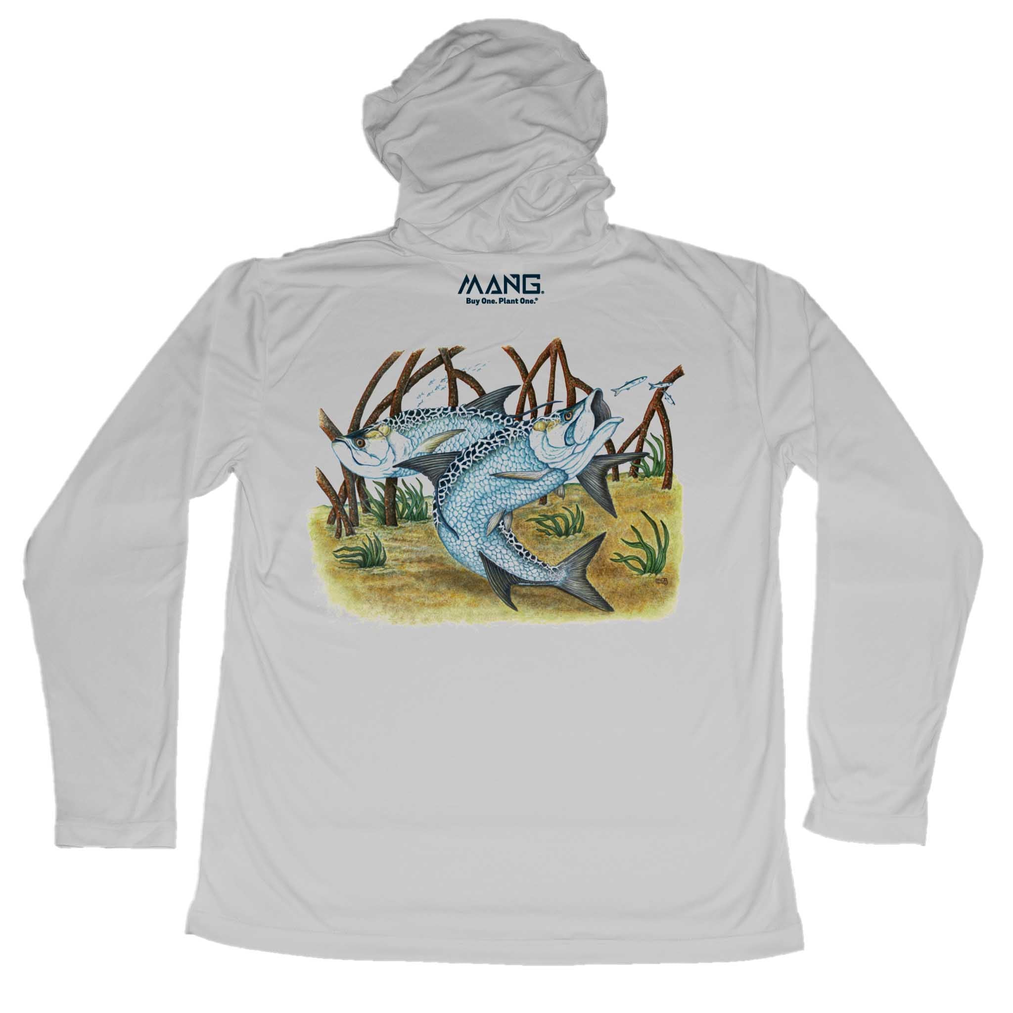 MANG Tarpon School MANG - Youth - Hoodie - YXS-Pearl Gray