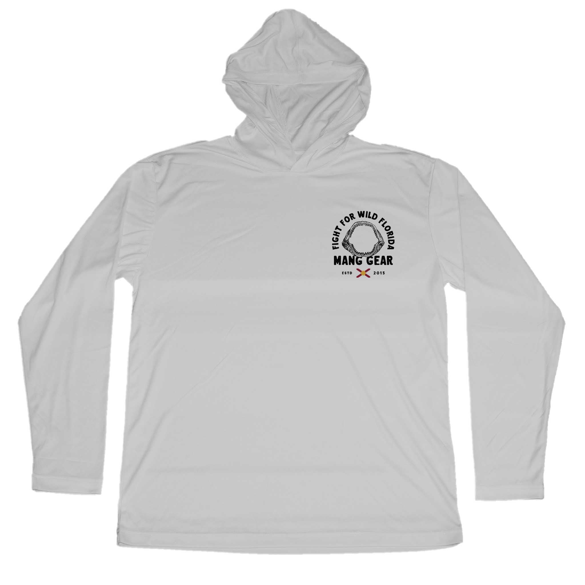 MANG Fight For Wild Florida Shark Jaws - Youth - Hoodie - -