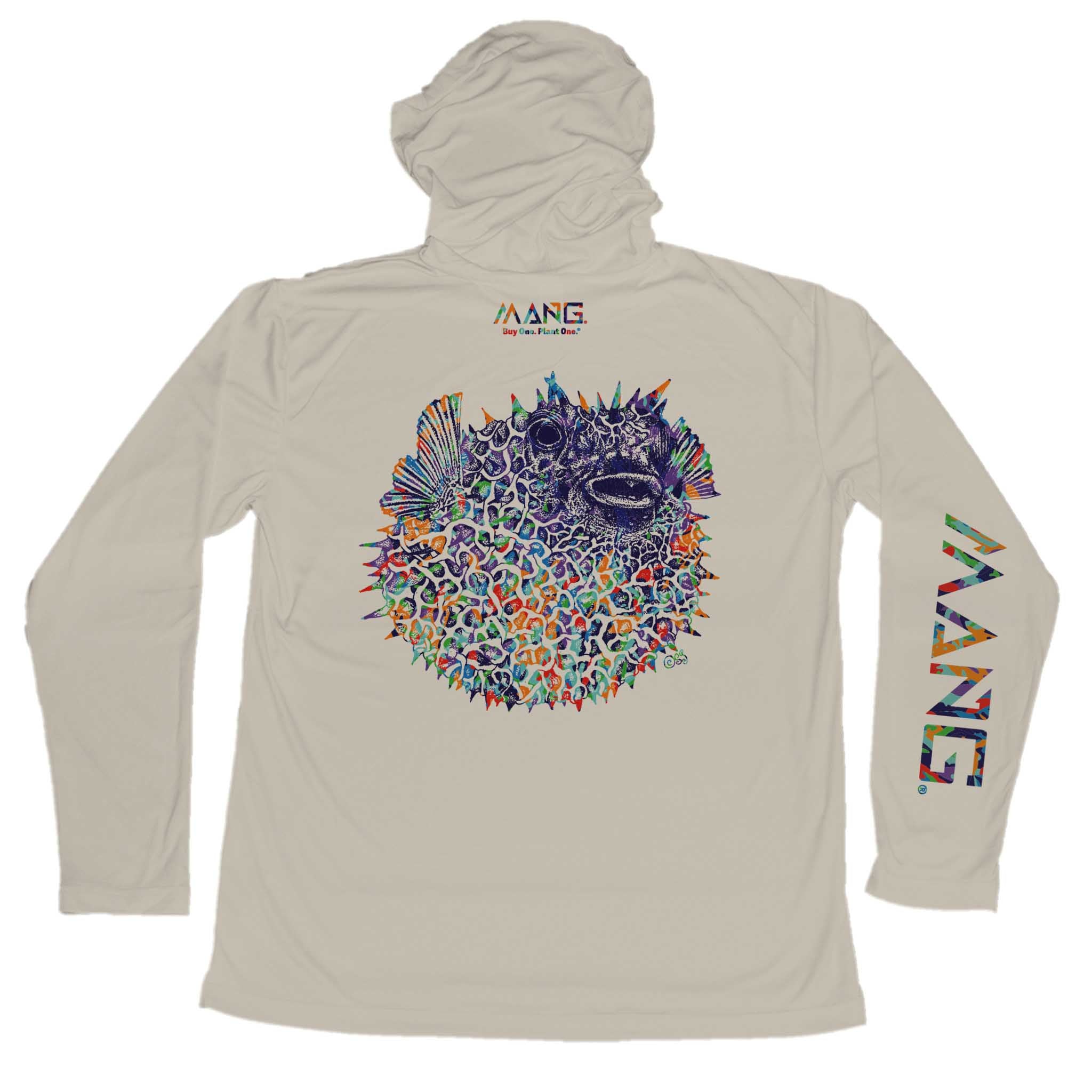 MANG Pufferfish MANG Hoodie - S-Tan