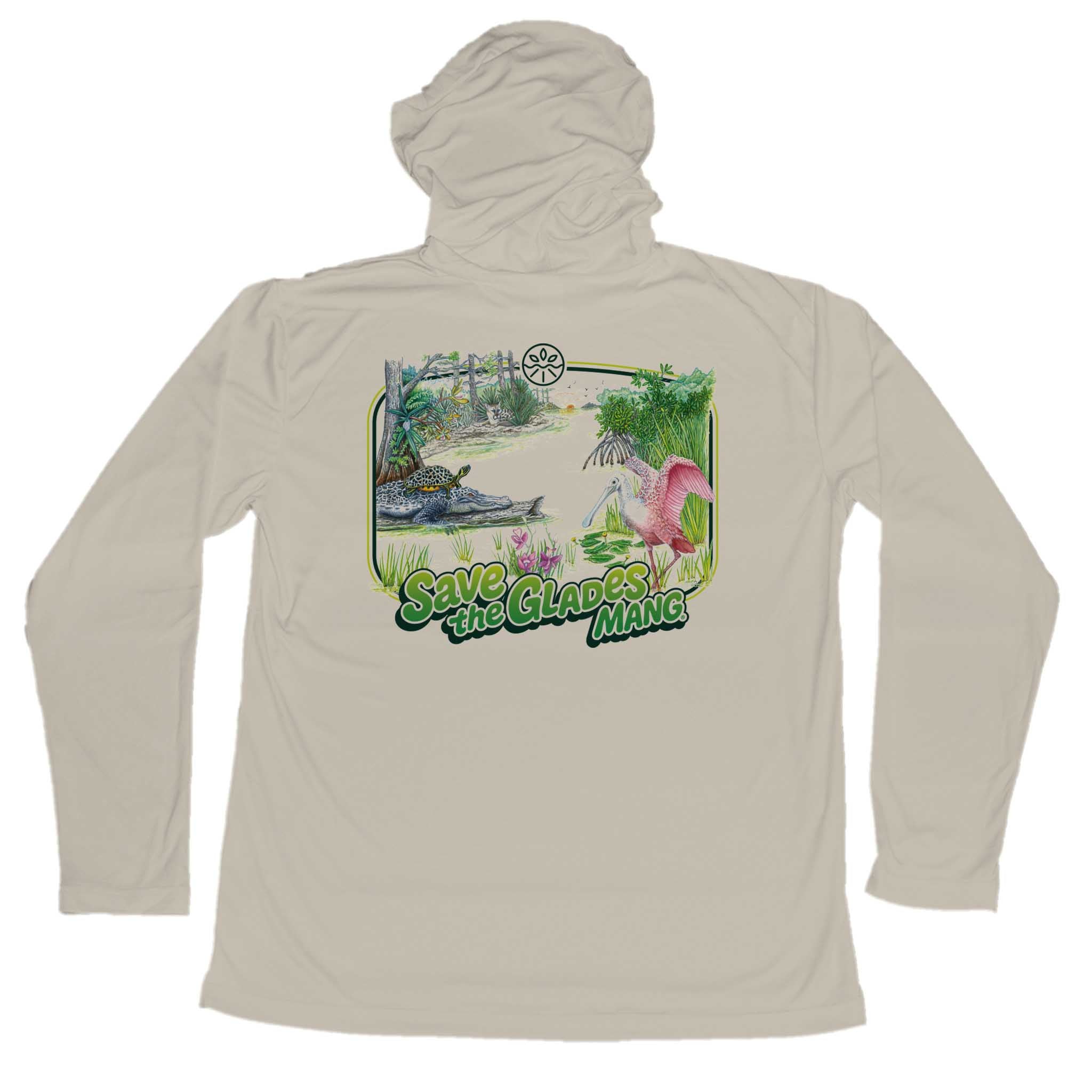 MANG Save the Glades MANG Premium Hoodie - S-Tan