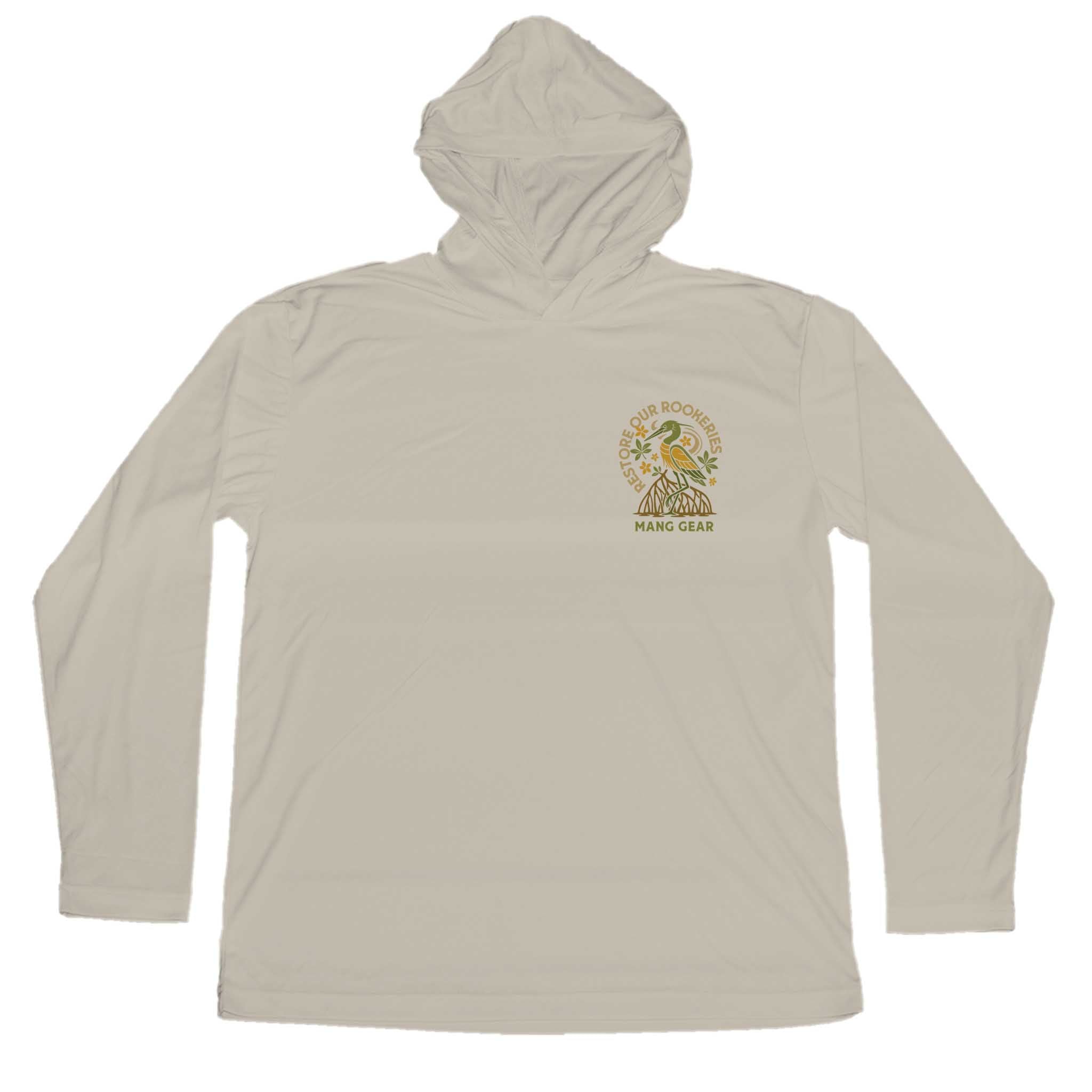 MANG Restore Our Rookeries Heron Hoodie - -