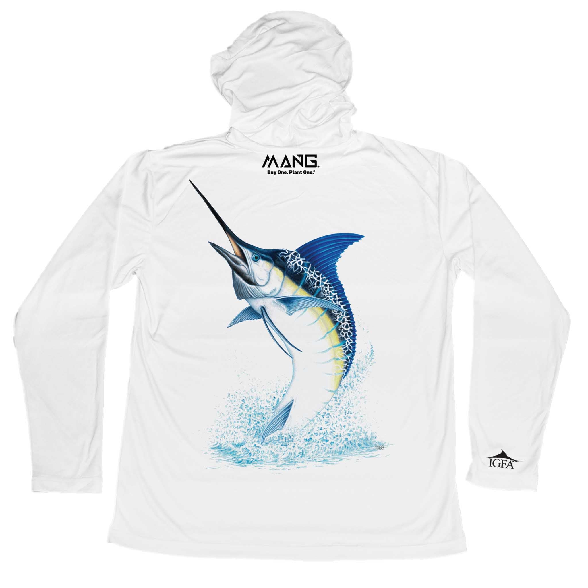 Men's IGFA Blue Marlin UPF 50 Sun Hoodie | MANG Gear