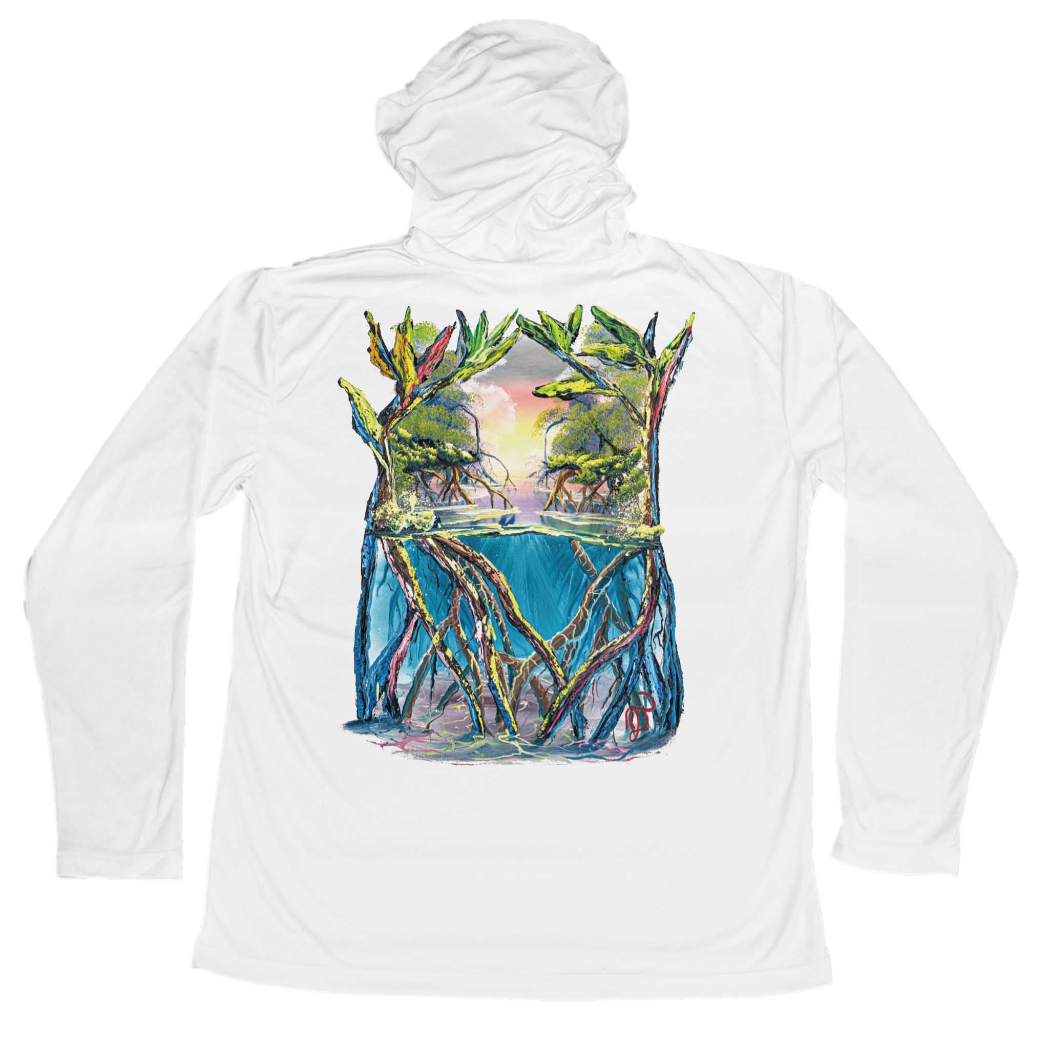 MANG Guard the Groves MANG - Youth - Hoodie - YXS-White