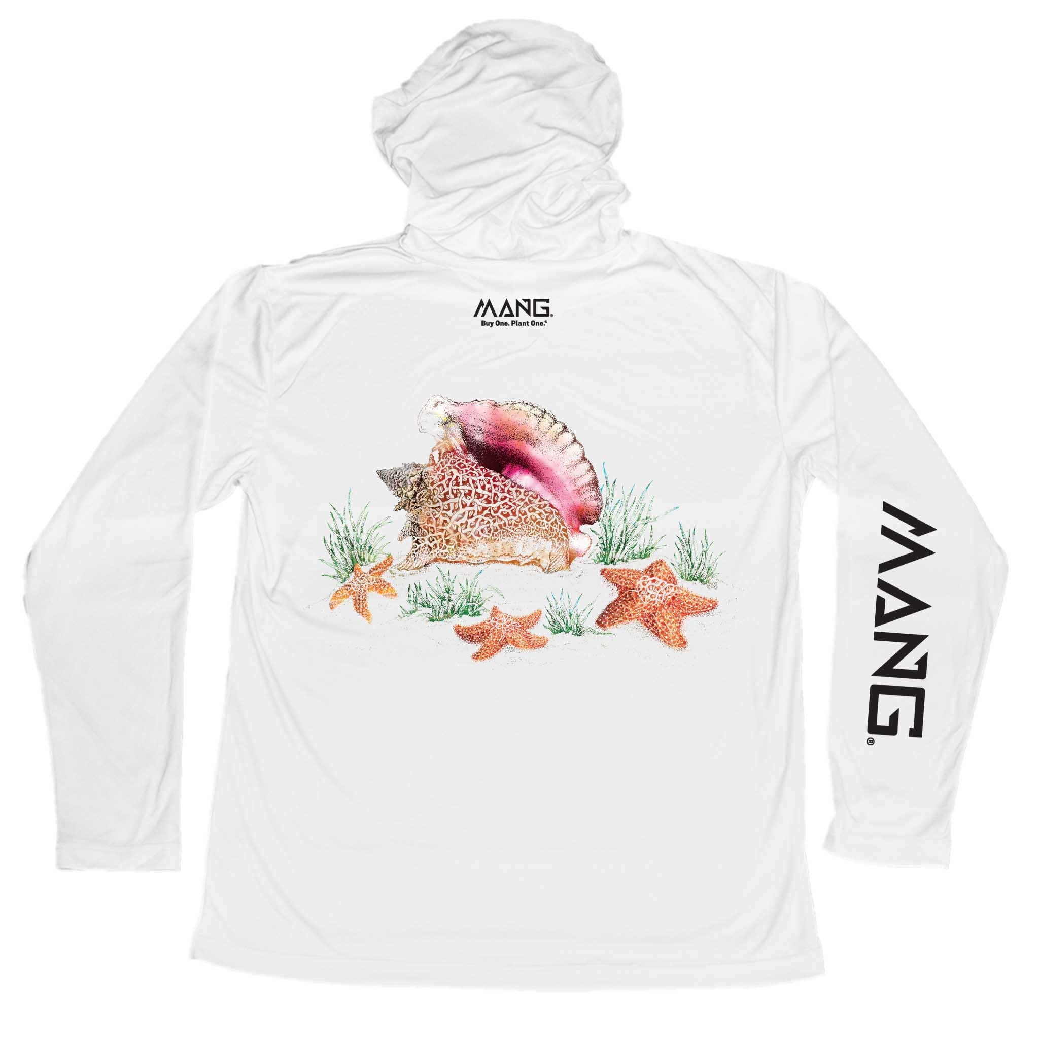 MANG Conch MANG Hoodie - XS-White