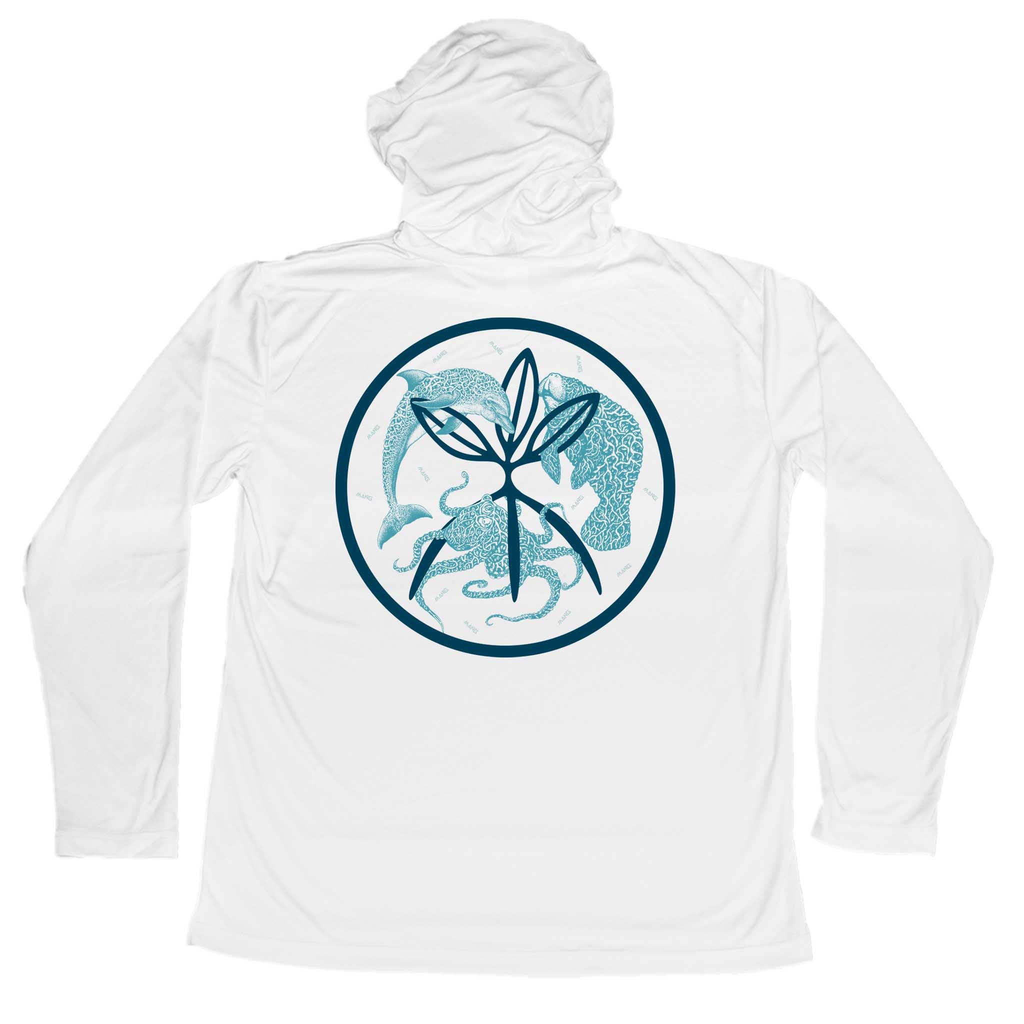 MANG Tri Leaf Fam MANG Hoodie - XS-White