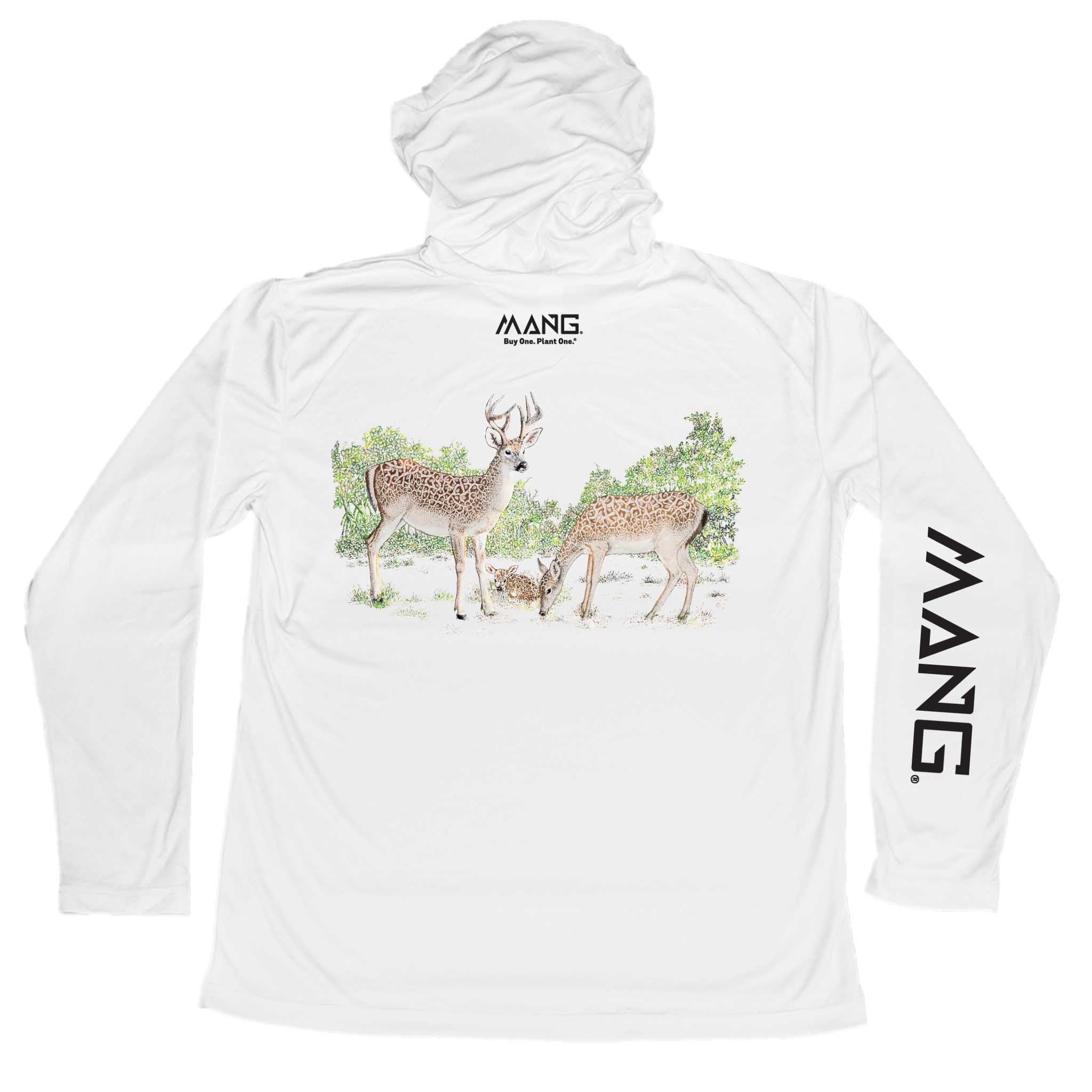 MANG Key Deer MANG Hoodie - XS-White