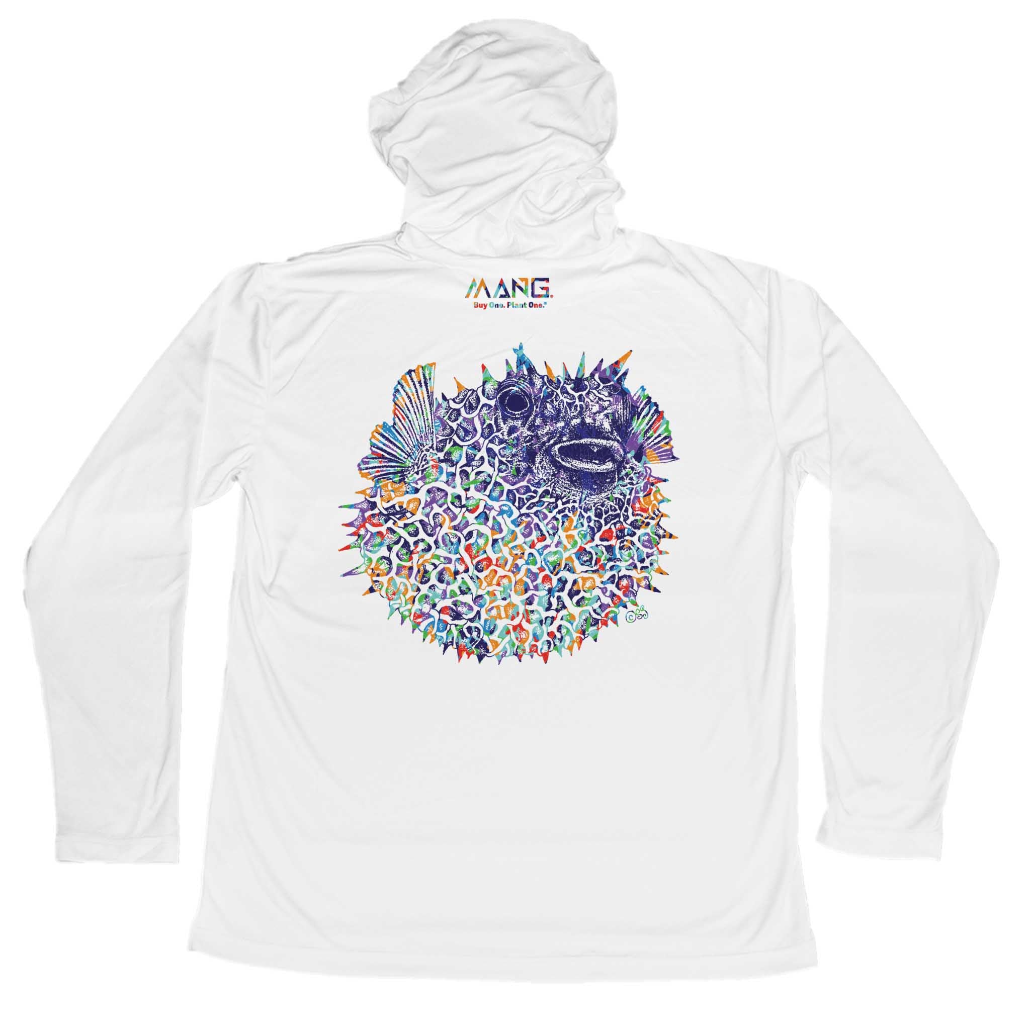 MANG Pufferfish MANG - Youth - Hoodie - YXS-White