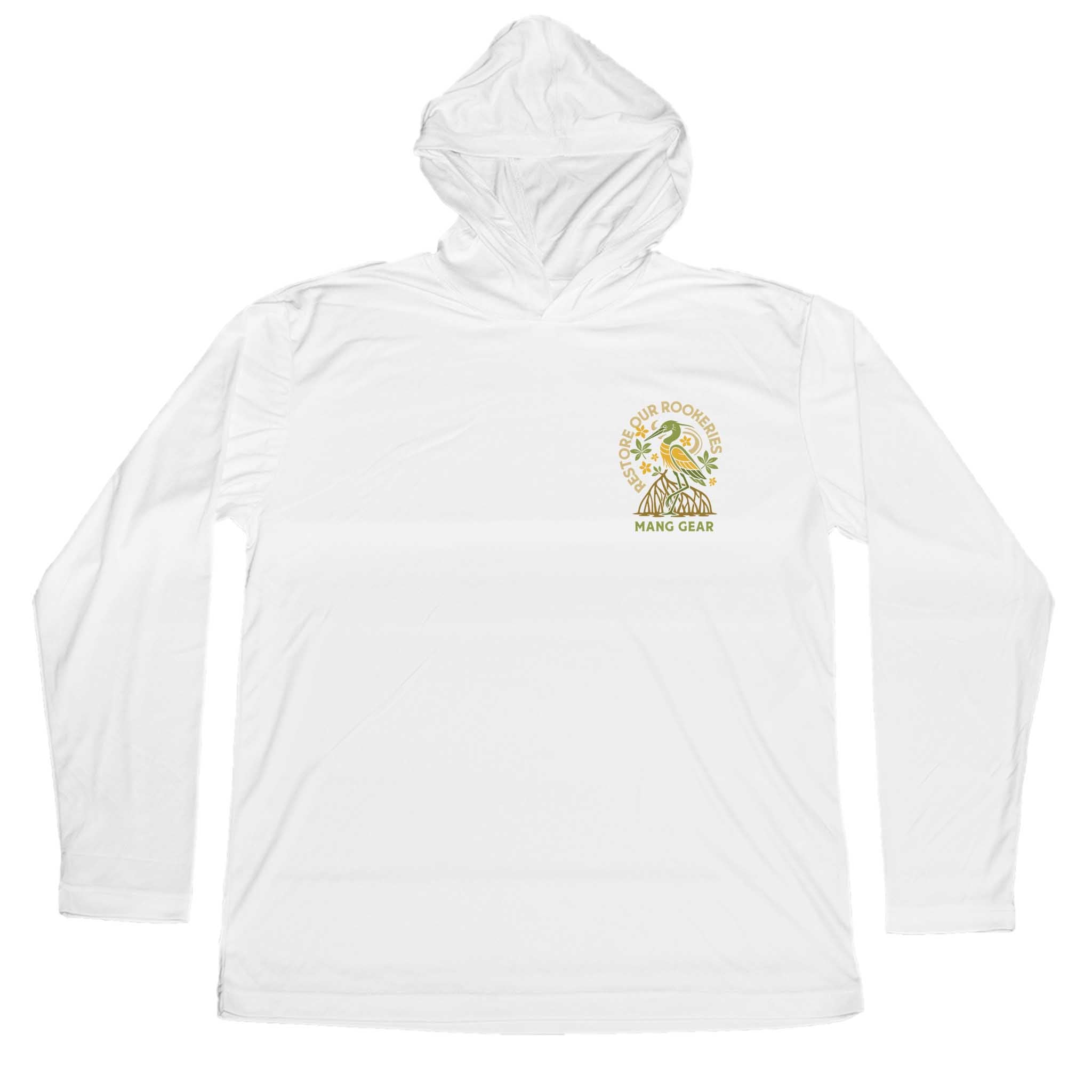 MANG Restore Our Rookeries Heron Hoodie - -