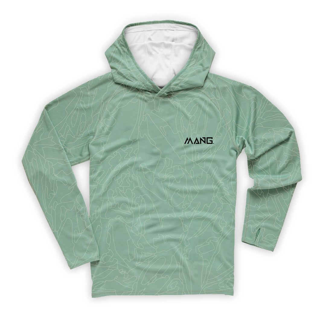 MANG Low Tide Mangroflage Hoodie - S-Sage