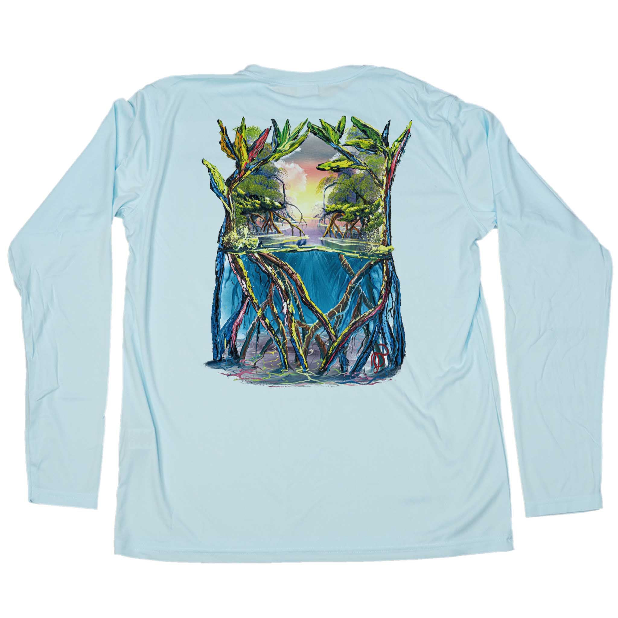 MANG Guard the Groves MANG - LS - XS-Arctic Blue