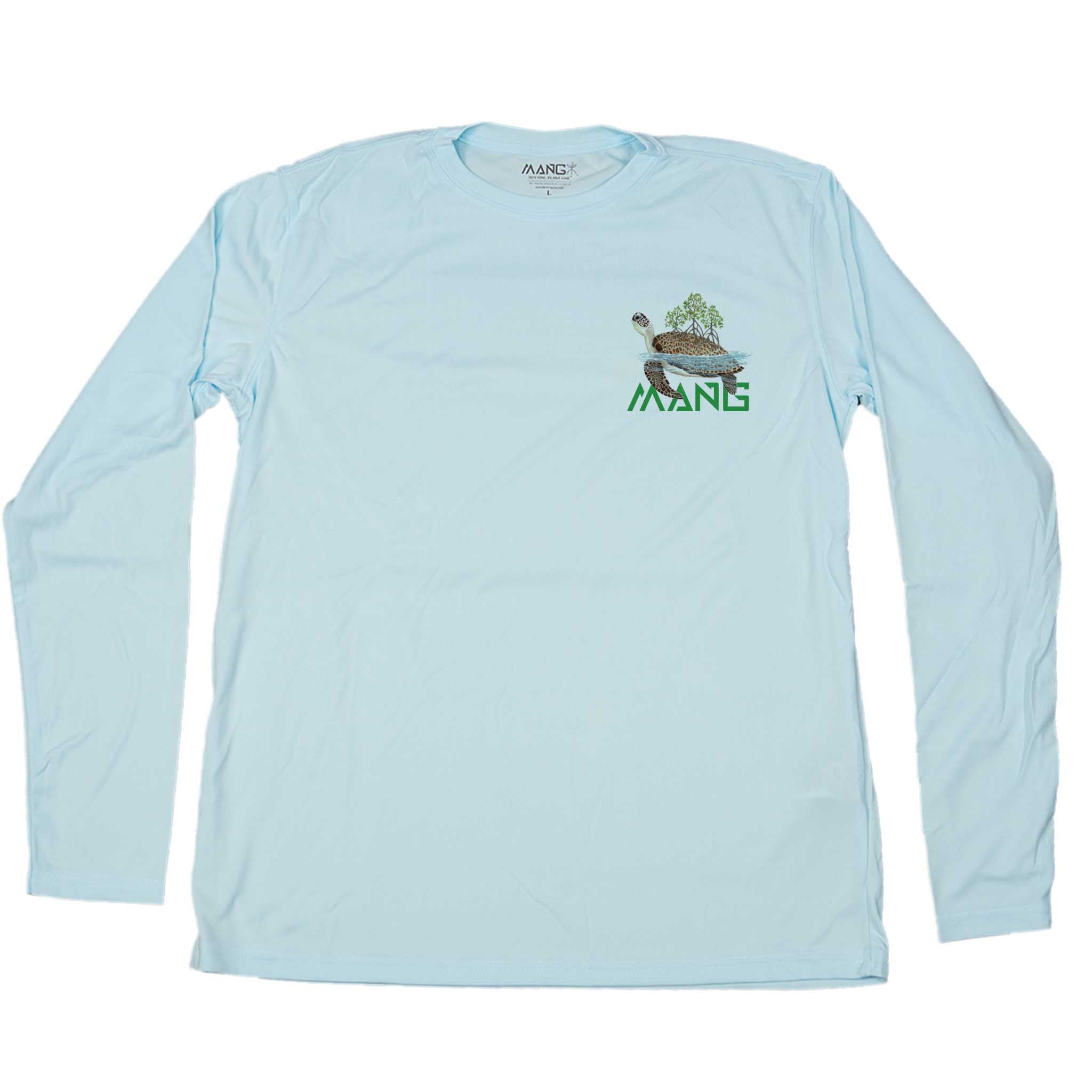 Men's Shell Grove Turtle Long Sleeve UPF 50 Sun Shirt | MANG Gear