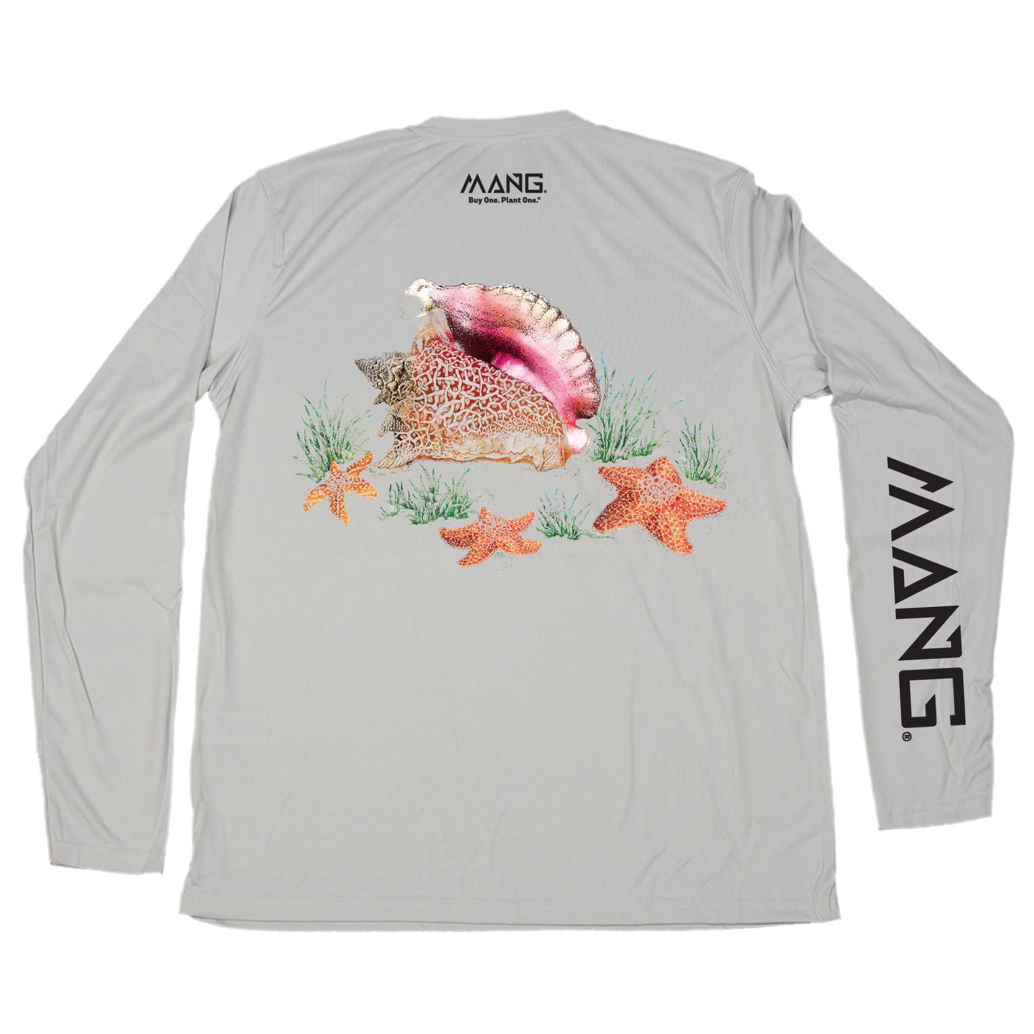 MANG Conch MANG - LS - XS-Pearl Grey