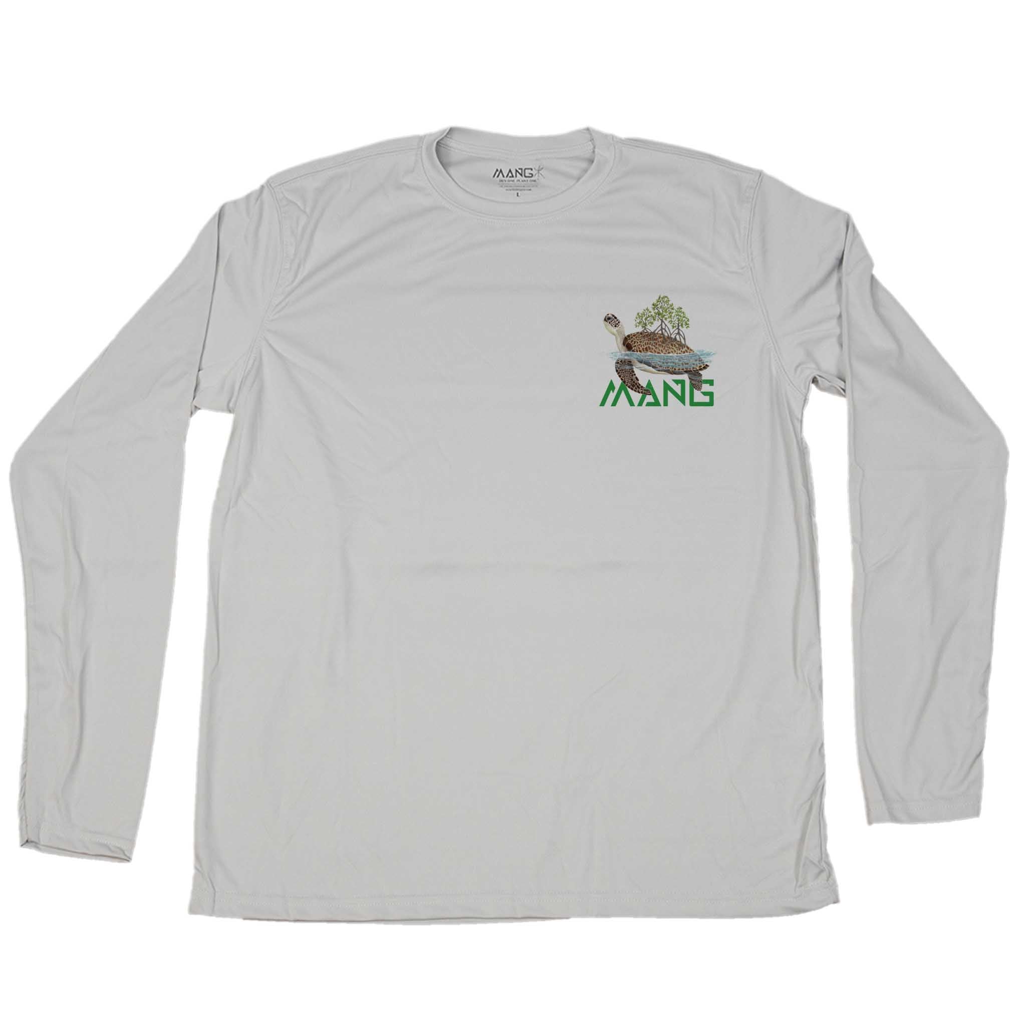 Men's Shell Grove Turtle Long Sleeve UPF 50 Sun Shirt | MANG Gear
