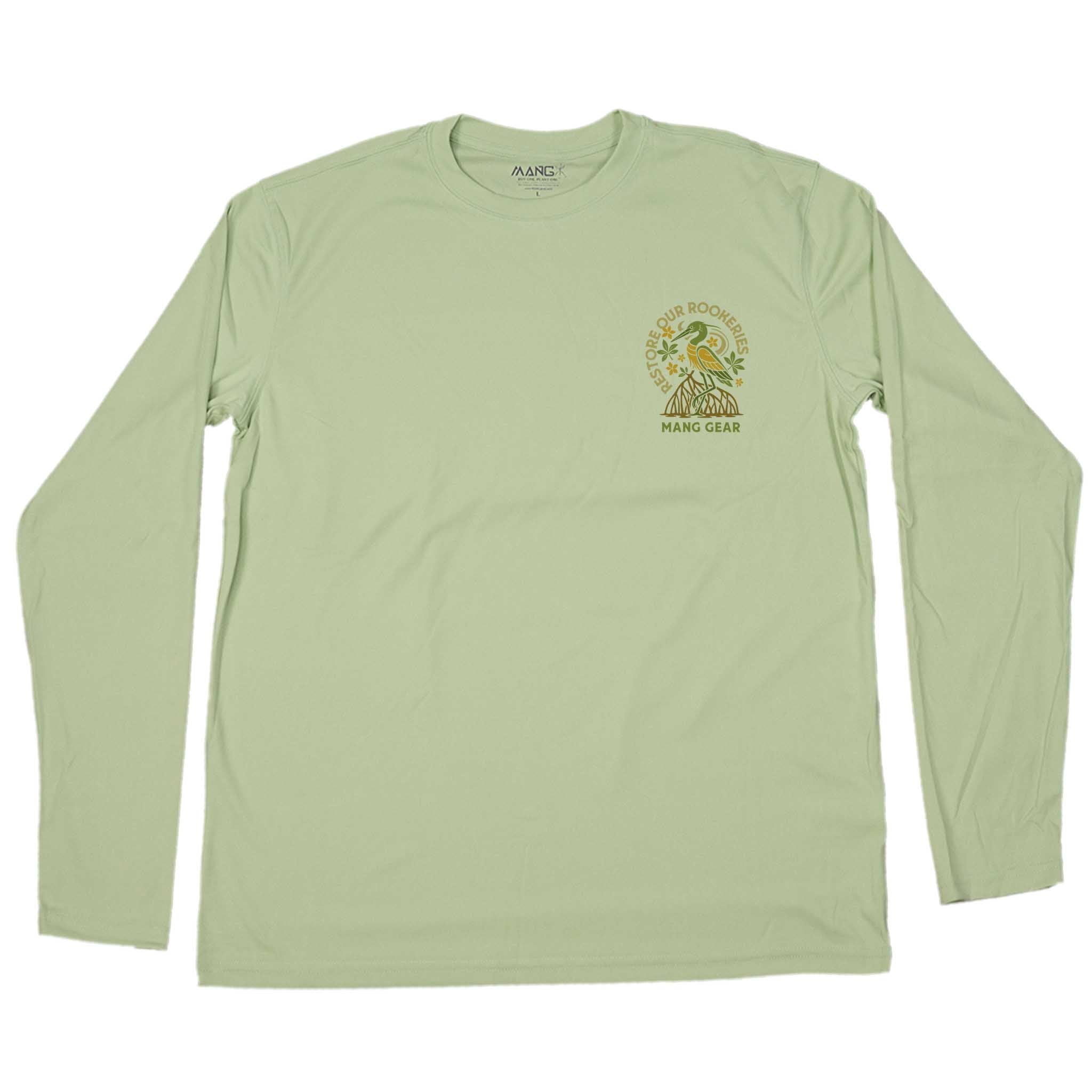 MANG Restore Our Rookeries Heron - LS - -