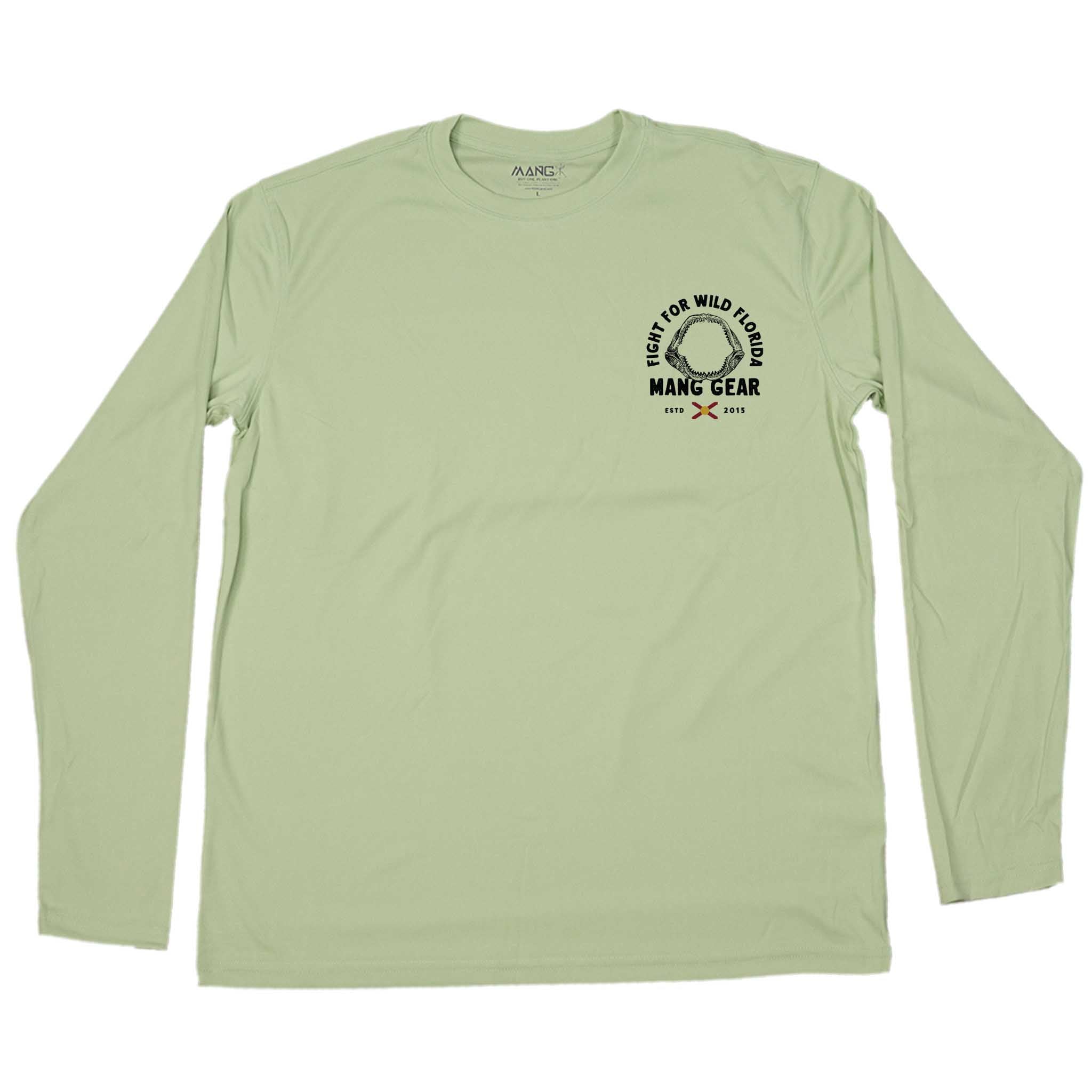 MANG Fight For Wild Florida Shark Jaws - LS - -