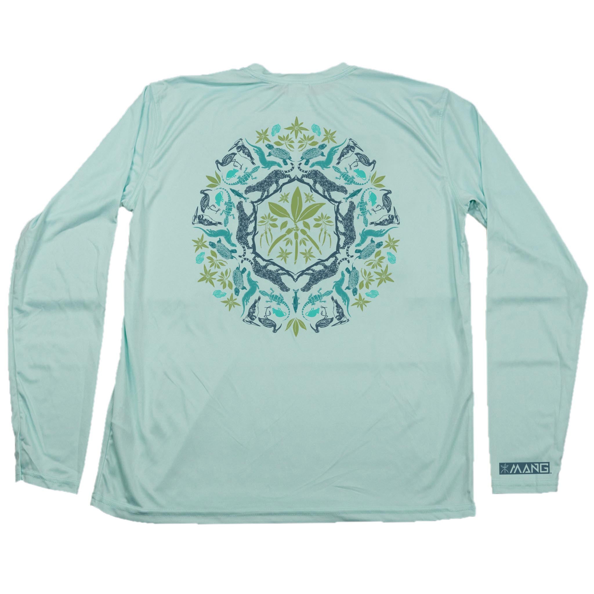 Men's Ecosystem Mandala Performance Longsleeve Shirt | MANG Gear