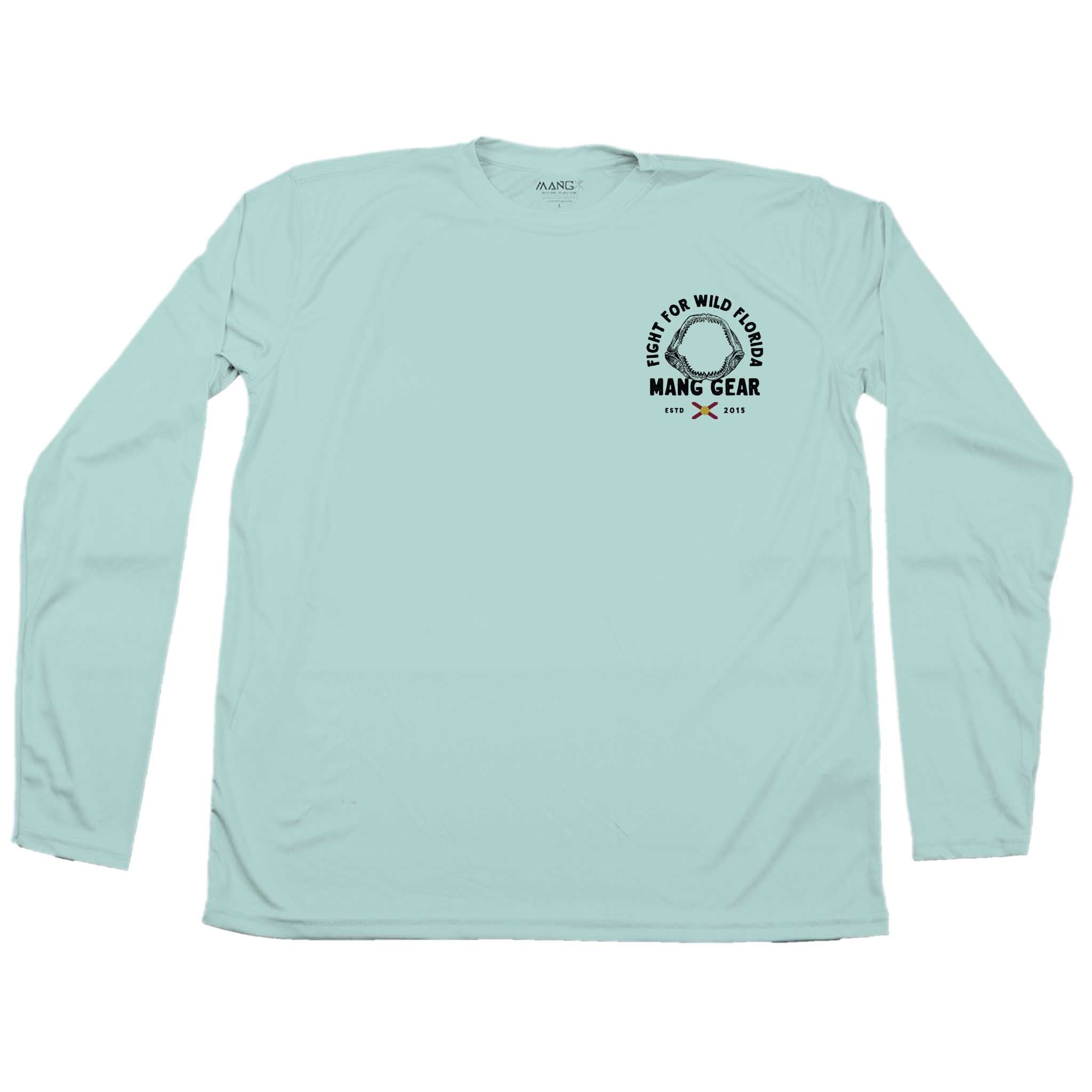 MANG Fight For Wild Florida Shark Jaws - LS - -