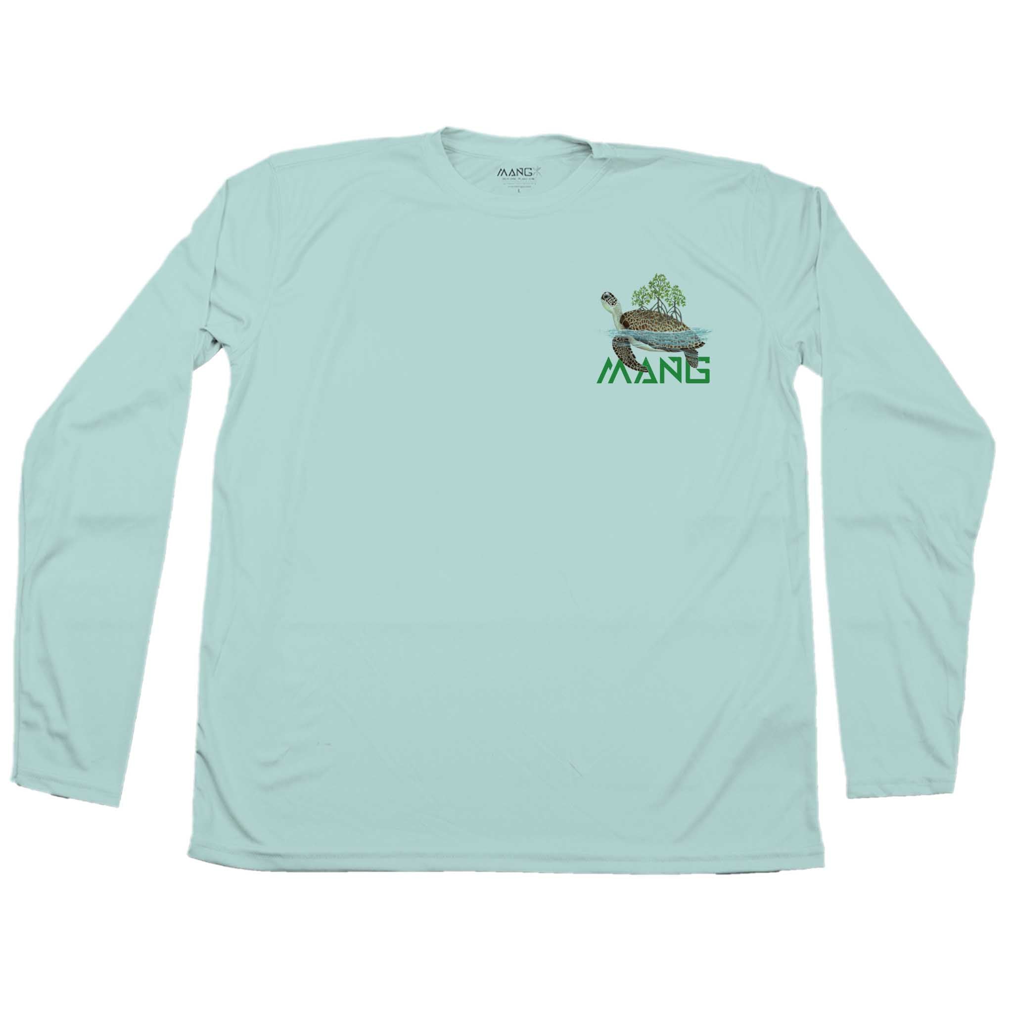 Men's Shell Grove Turtle Long Sleeve UPF 50 Sun Shirt | MANG Gear