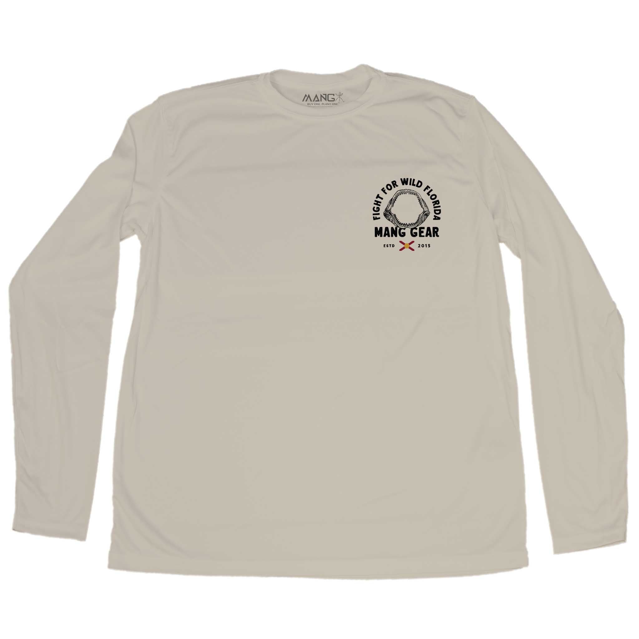 MANG Fight For Wild Florida Shark Jaws - LS - -