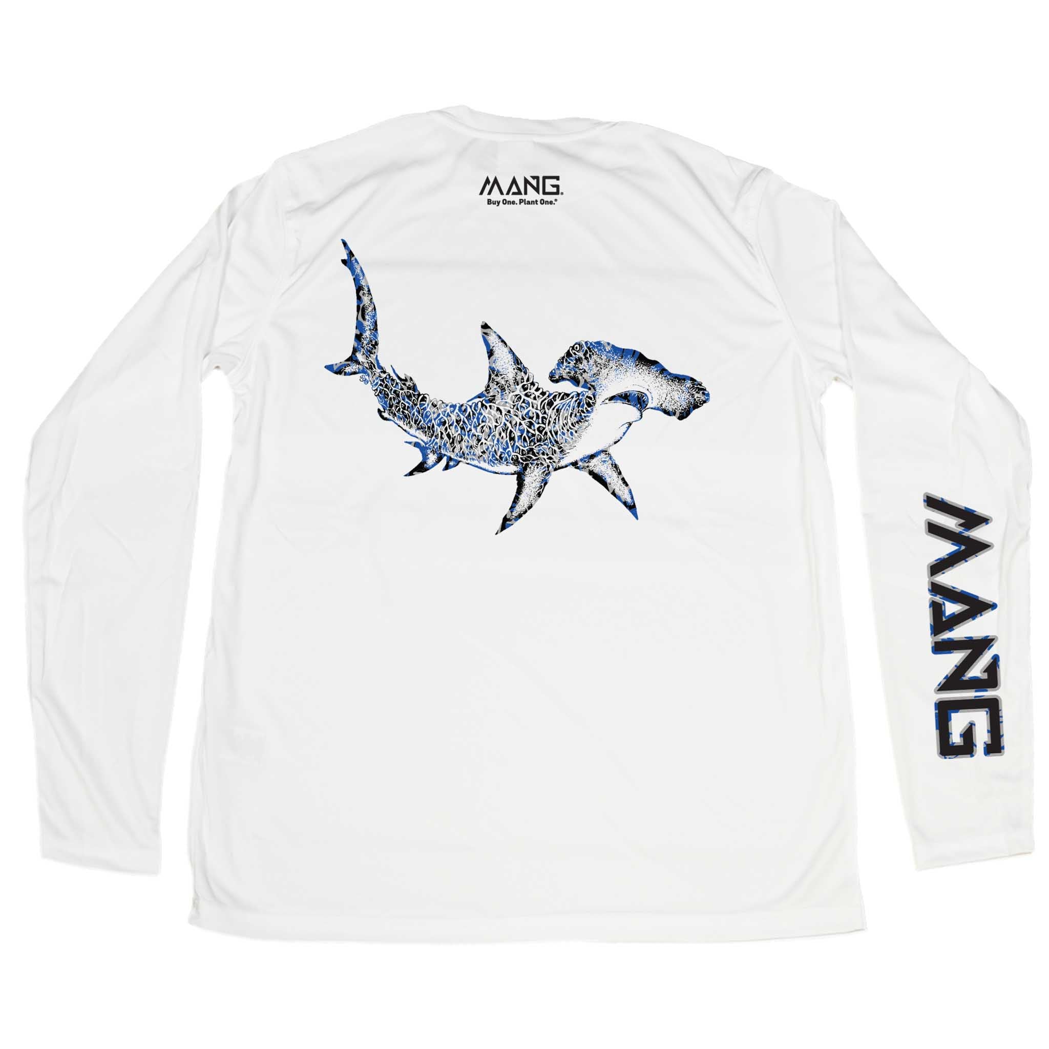 Men's Hammerhead Shark Performance Longsleeve Shirt | MANG Gear
