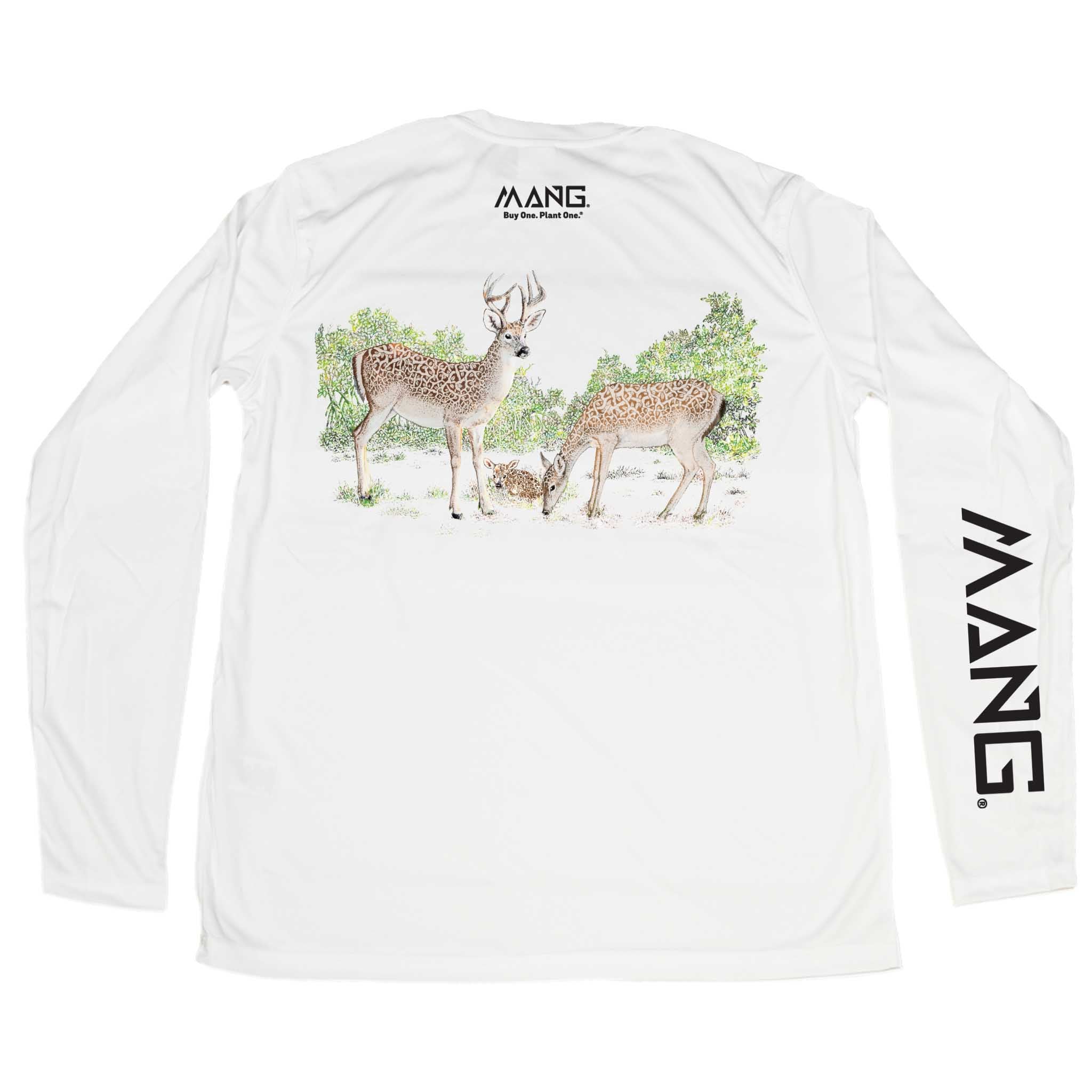 MANG Key Deer MANG - LS - XS-White