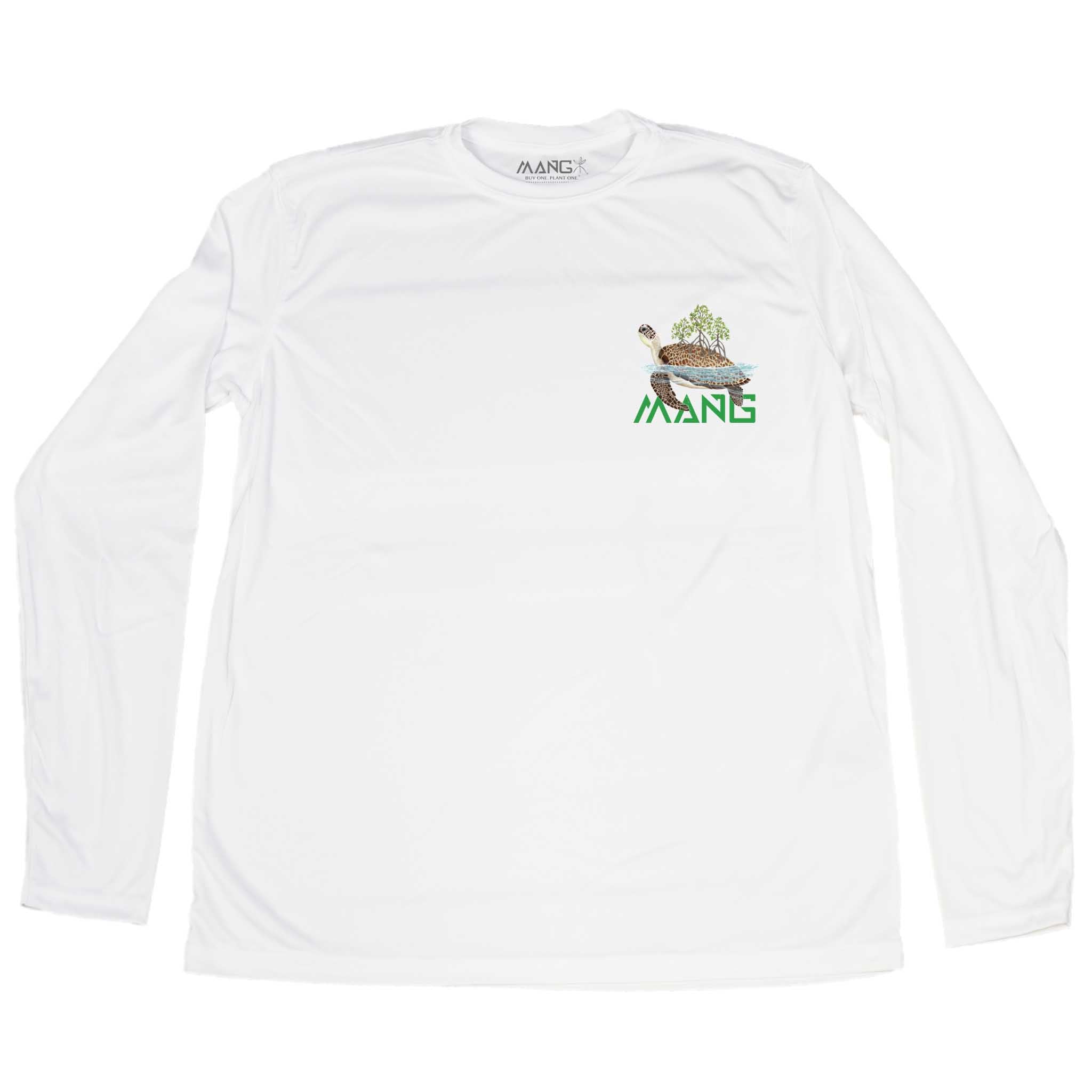 Men's Shell Grove Turtle Long Sleeve UPF 50 Sun Shirt | MANG Gear