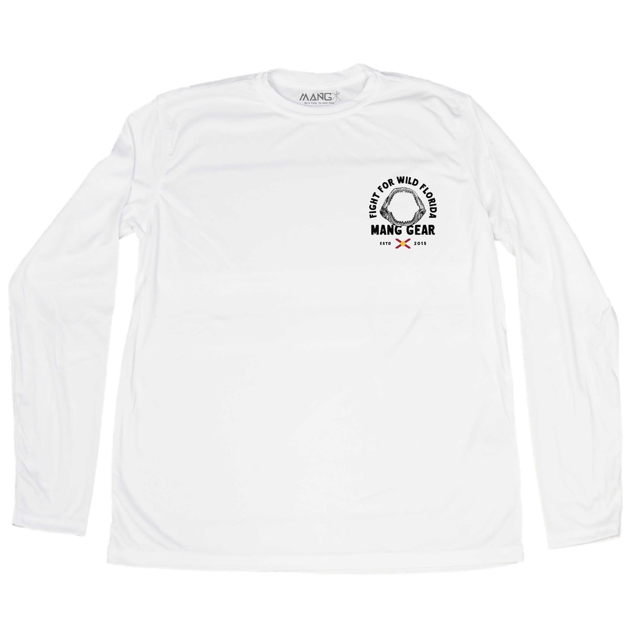 MANG Fight For Wild Florida Shark Jaws - LS - -