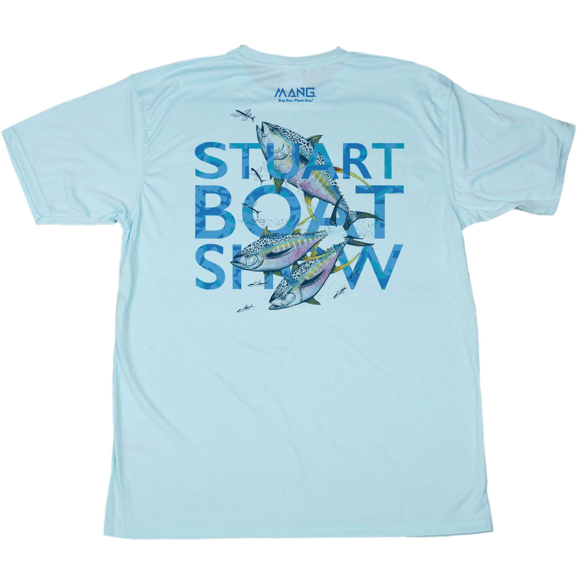 MANG Stuart Boat Show 50th Anniversary - SS - XS-Arctic Blue