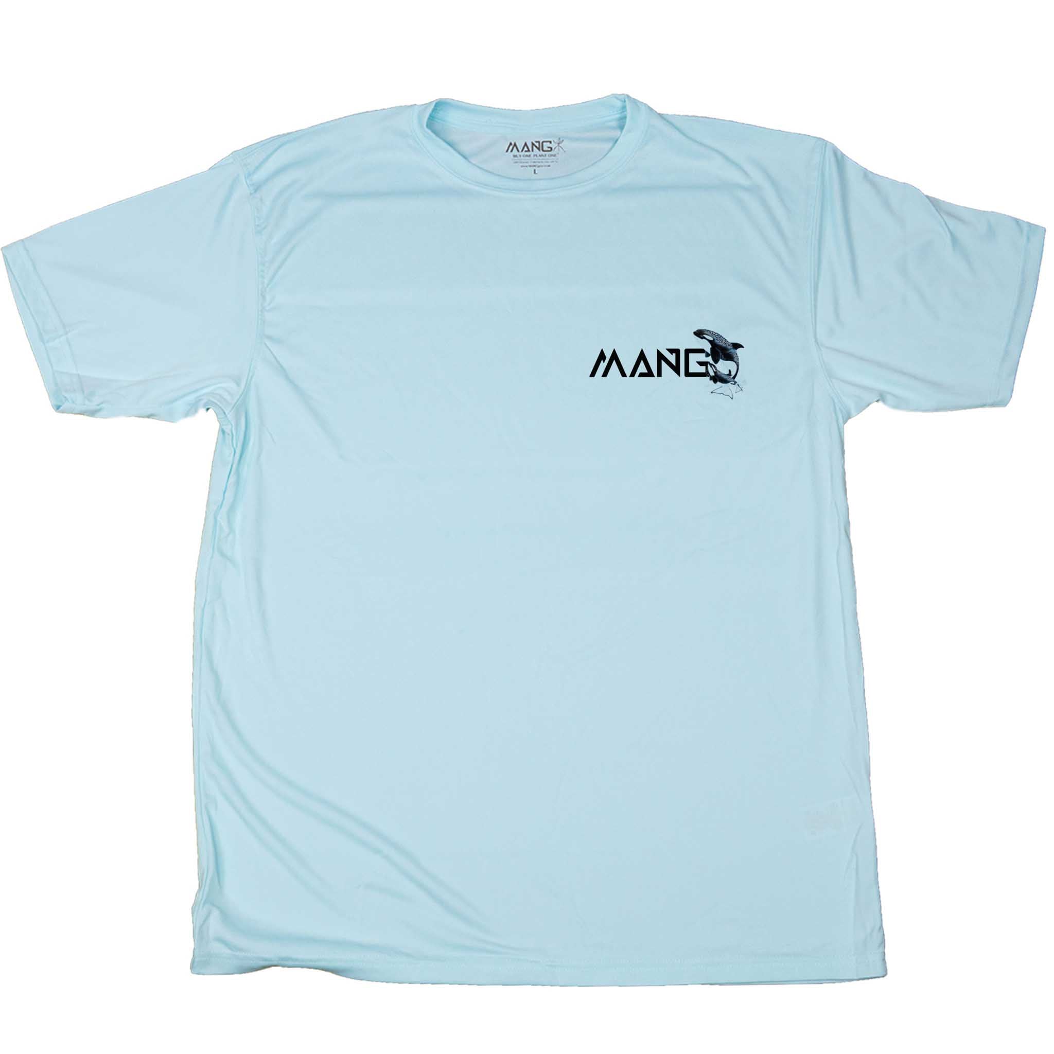 ANWR ARCTIC COASTAL PLAIN Tシャツ Men's Orca Short Sleeve UPF 50 Sun Shirt | MANG Gear
